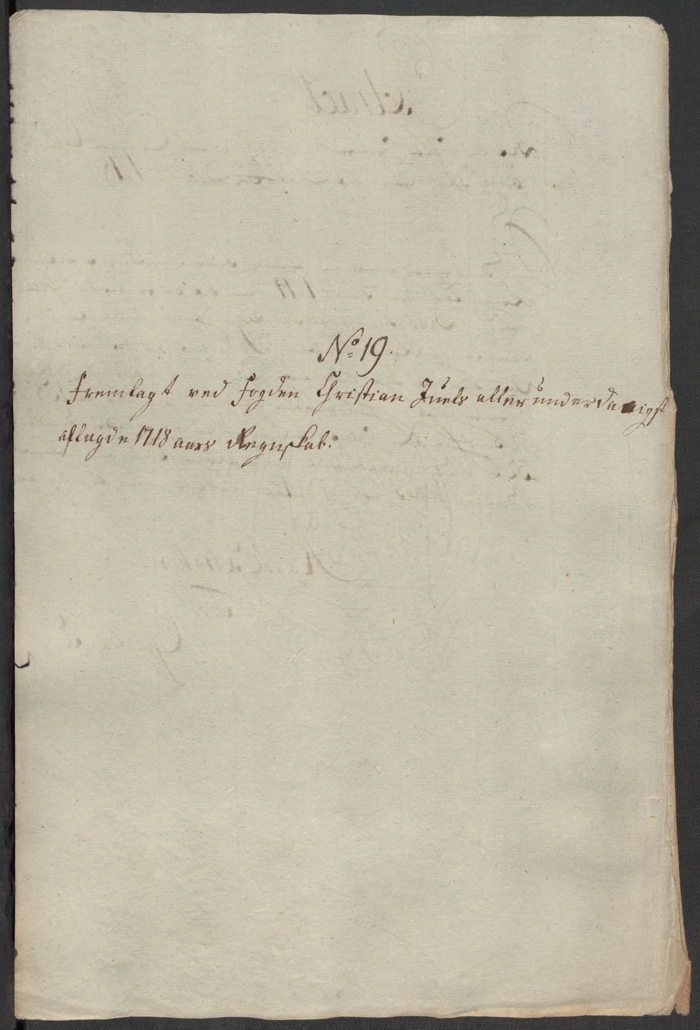 Rentekammeret inntil 1814, Reviderte regnskaper, Fogderegnskap, RA/EA-4092/R13/L0857: Fogderegnskap Solør, Odal og Østerdal, 1718, p. 265
