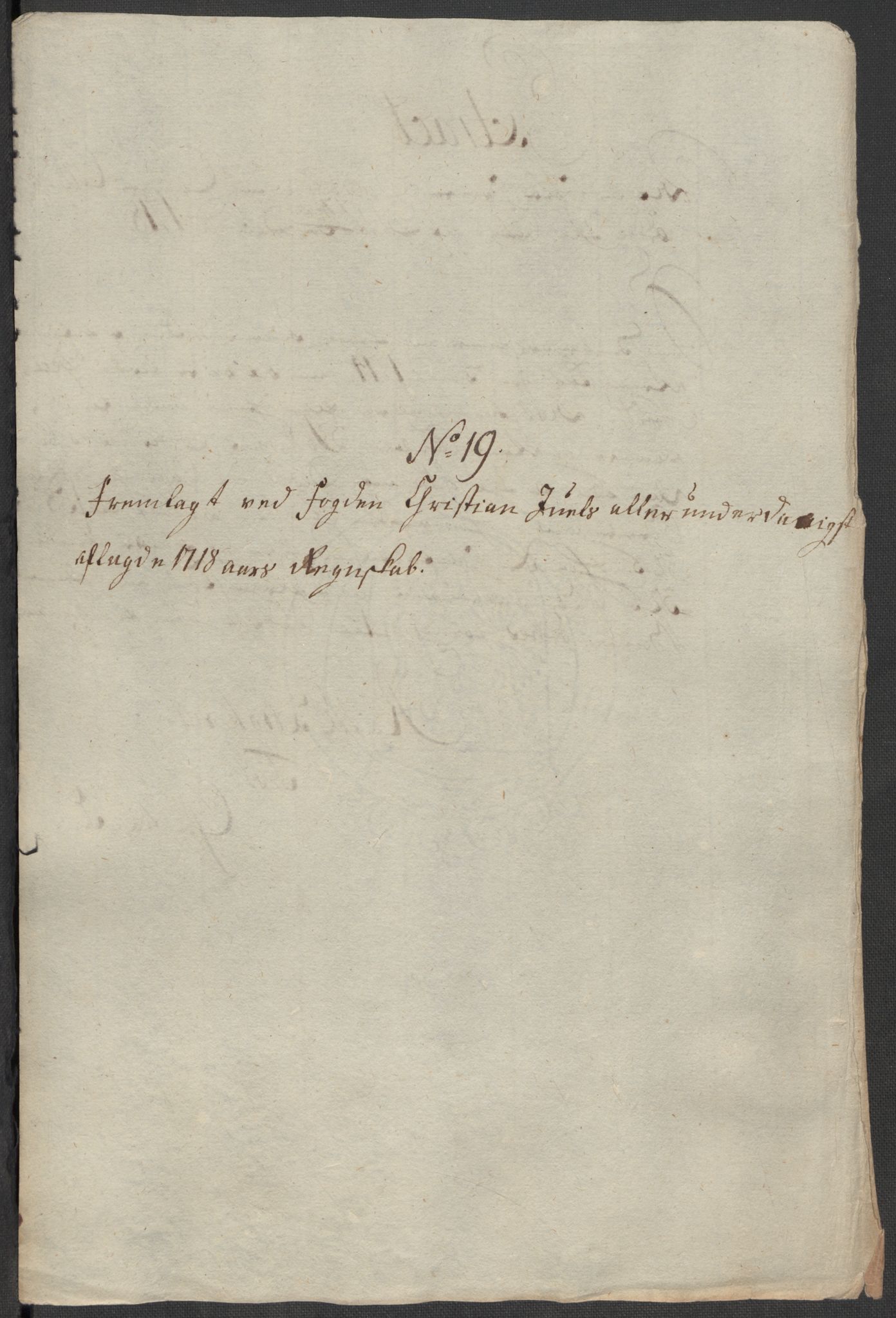 Rentekammeret inntil 1814, Reviderte regnskaper, Fogderegnskap, AV/RA-EA-4092/R13/L0857: Fogderegnskap Solør, Odal og Østerdal, 1718, p. 265