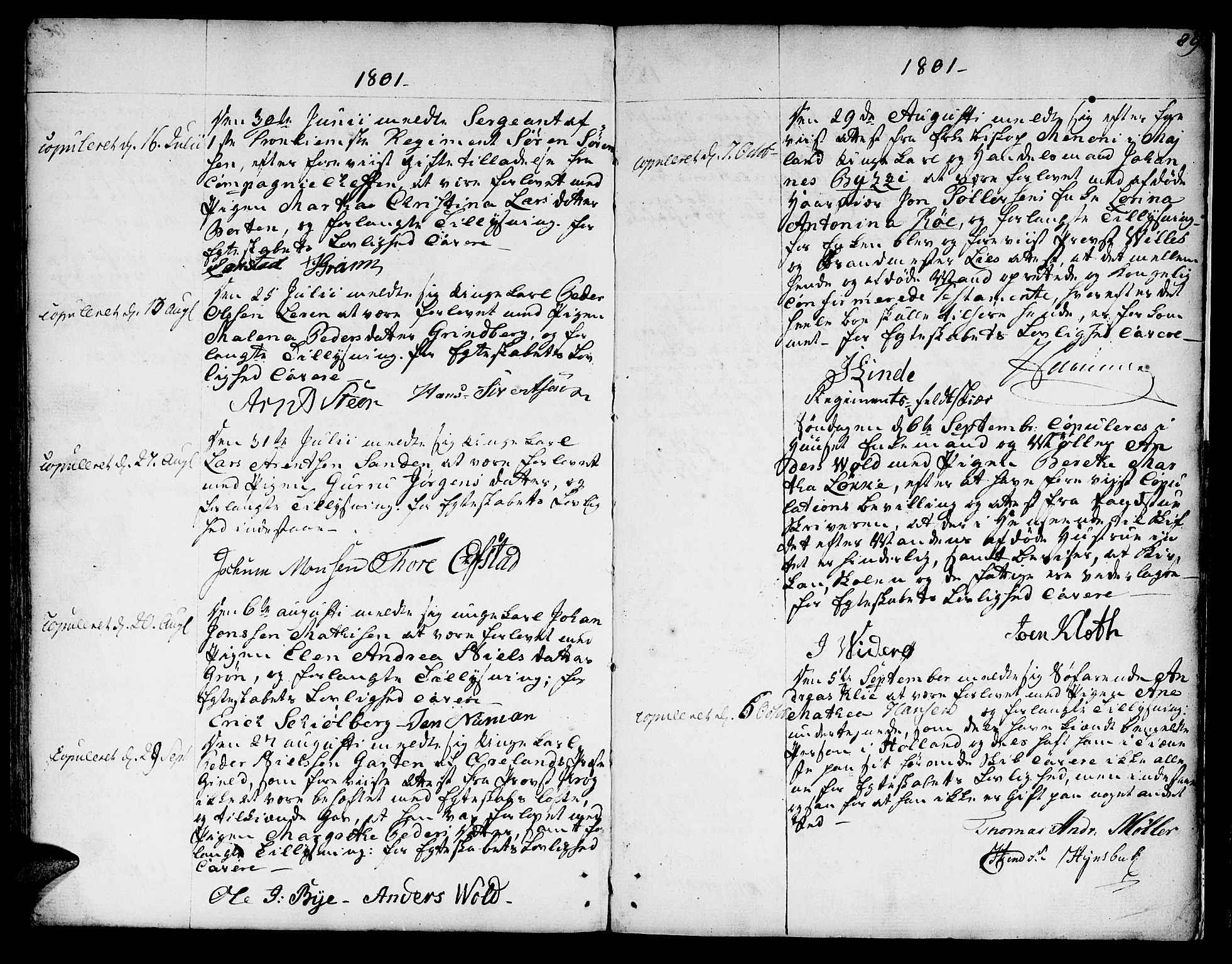 Ministerialprotokoller, klokkerbøker og fødselsregistre - Sør-Trøndelag, SAT/A-1456/601/L0041: Parish register (official) no. 601A09, 1784-1801, p. 89