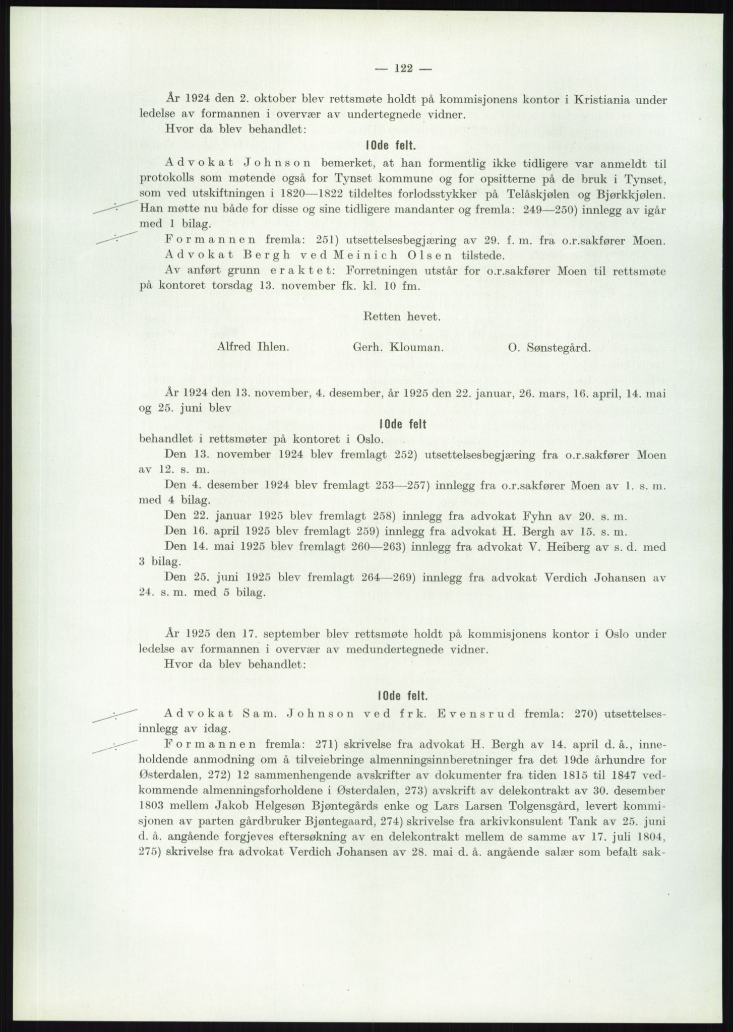 Høyfjellskommisjonen, AV/RA-S-1546/X/Xa/L0001: Nr. 1-33, 1909-1953, p. 4393