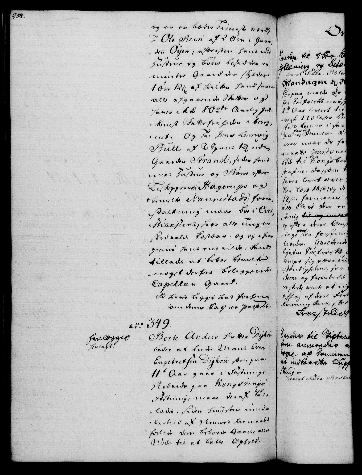 Rentekammeret, Kammerkanselliet, RA/EA-3111/G/Gh/Gha/L0034: Norsk ekstraktmemorialprotokoll (merket RK 53.79), 1756-1759, p. 254