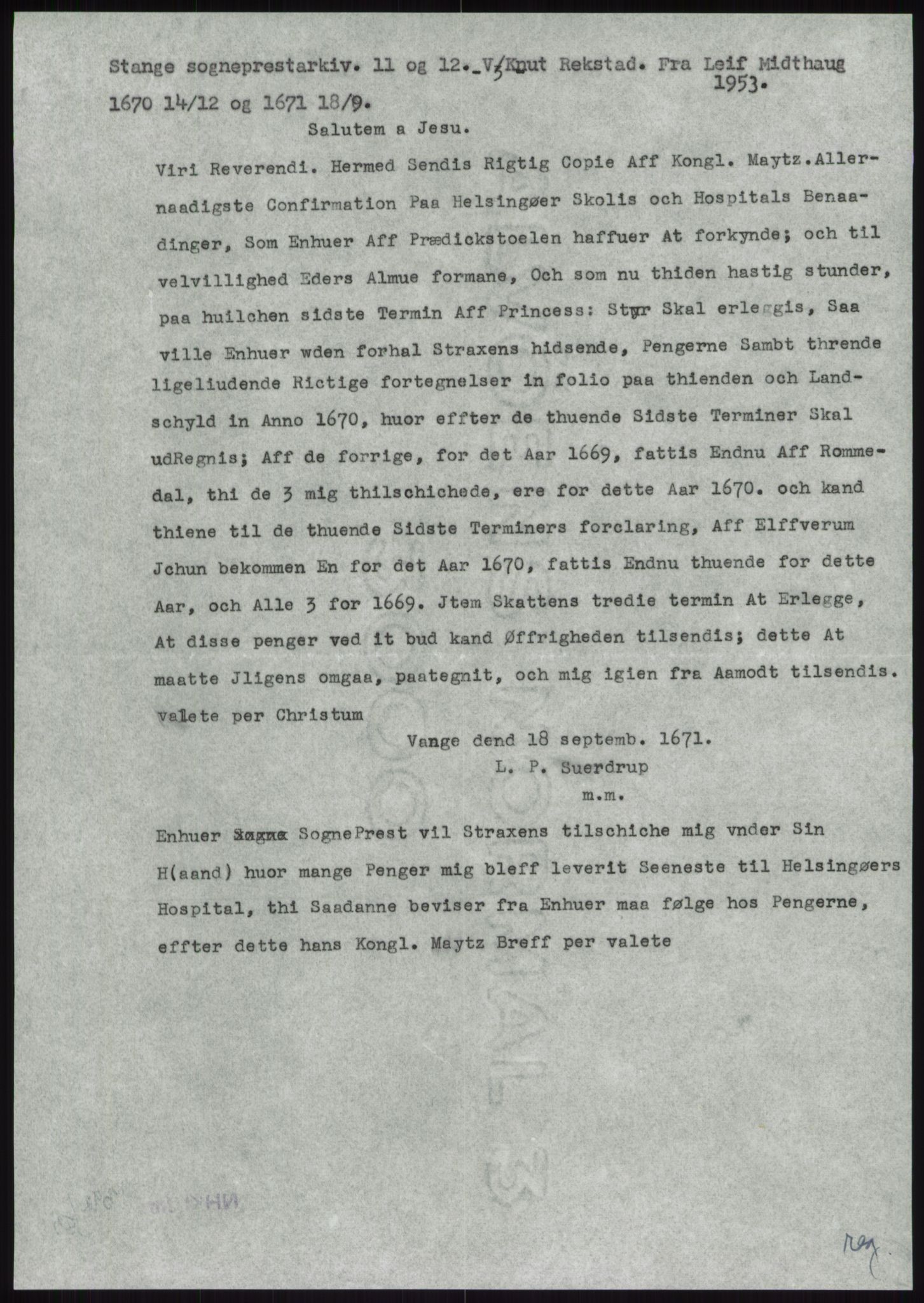 Samlinger til kildeutgivelse, Diplomavskriftsamlingen, RA/EA-4053/H/Ha, p. 1809
