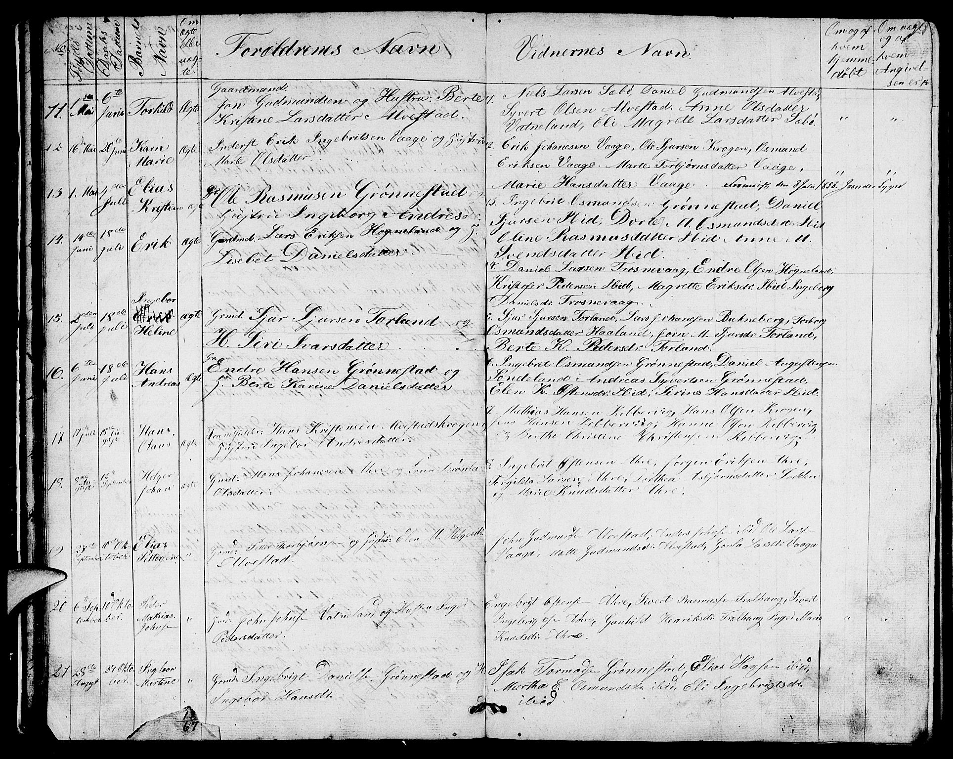 Tysvær sokneprestkontor, SAST/A -101864/H/Ha/Hab/L0001: Parish register (copy) no. B 1, 1851-1887, p. 25