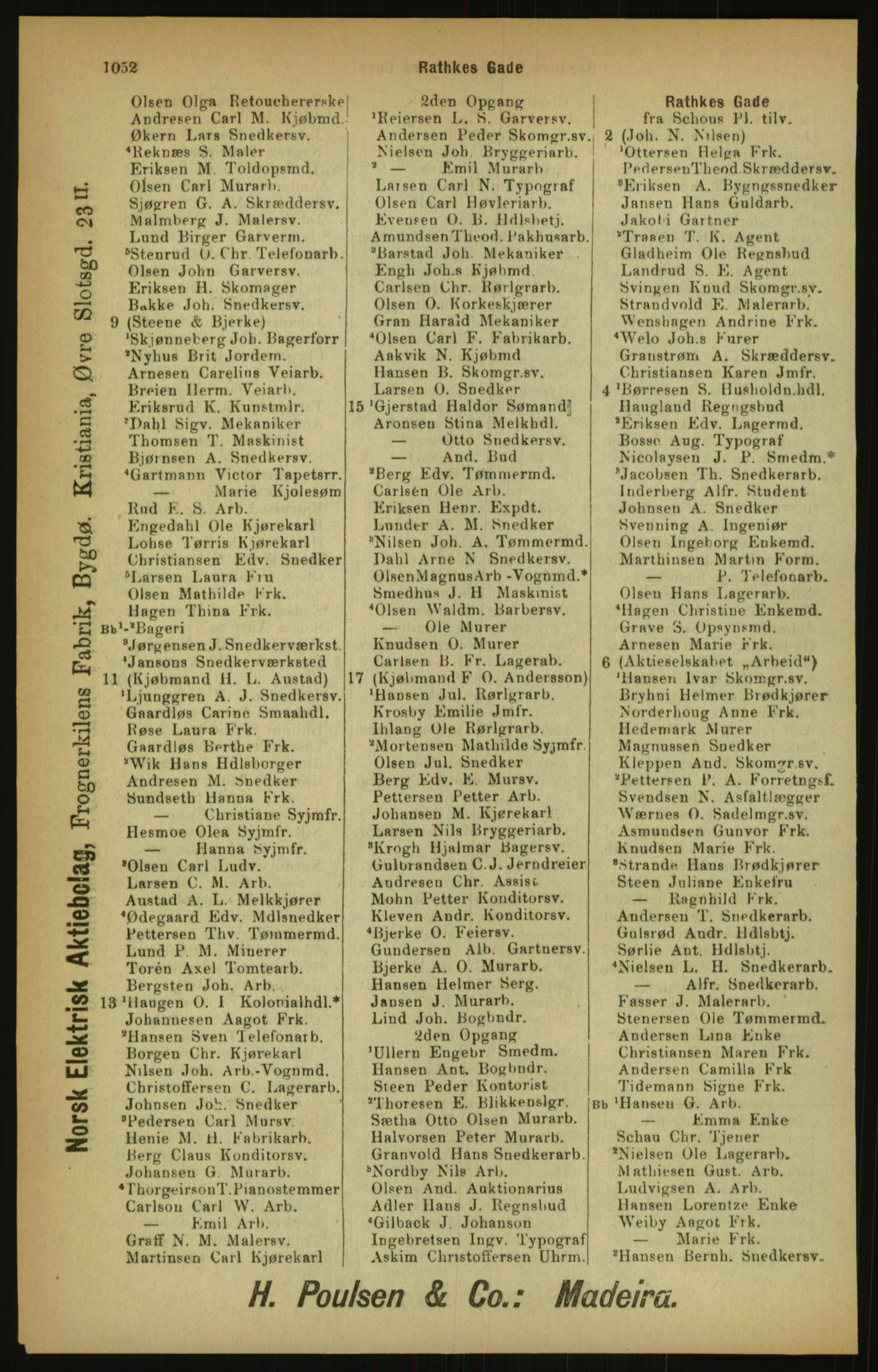 Kristiania/Oslo adressebok, PUBL/-, 1900, p. 1052