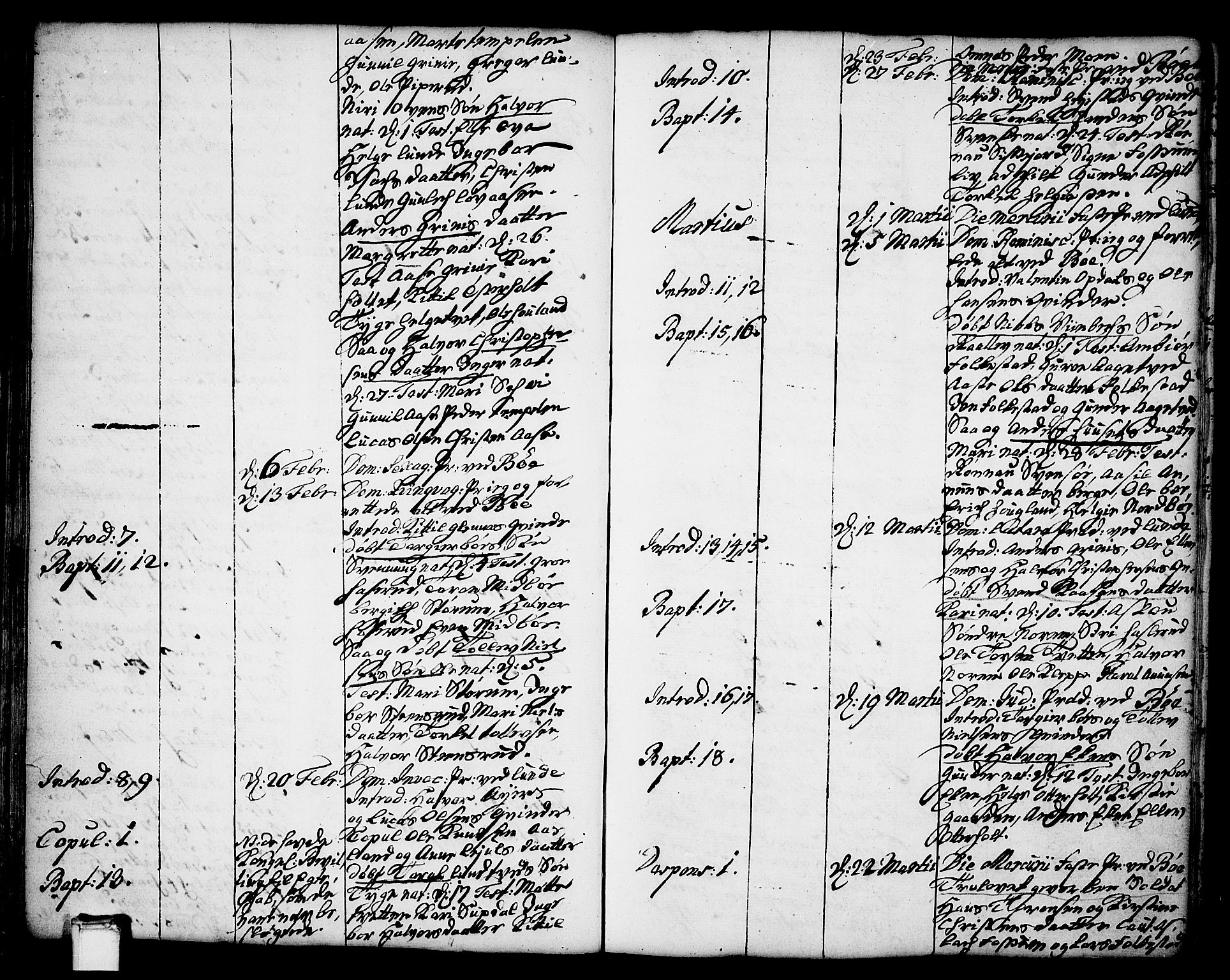 Bø kirkebøker, AV/SAKO-A-257/F/Fa/L0004: Parish register (official) no. 4, 1748-1785