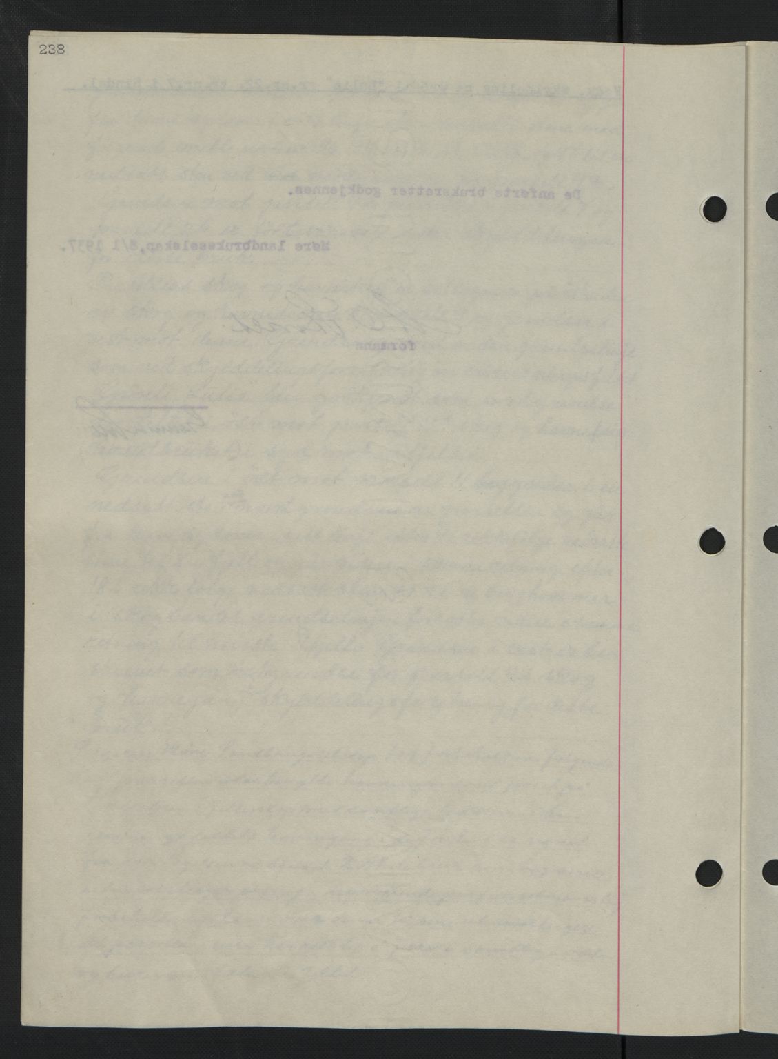 Nordmøre sorenskriveri, AV/SAT-A-4132/1/2/2Ca: Mortgage book no. A81, 1937-1937, Diary no: : 720/1937