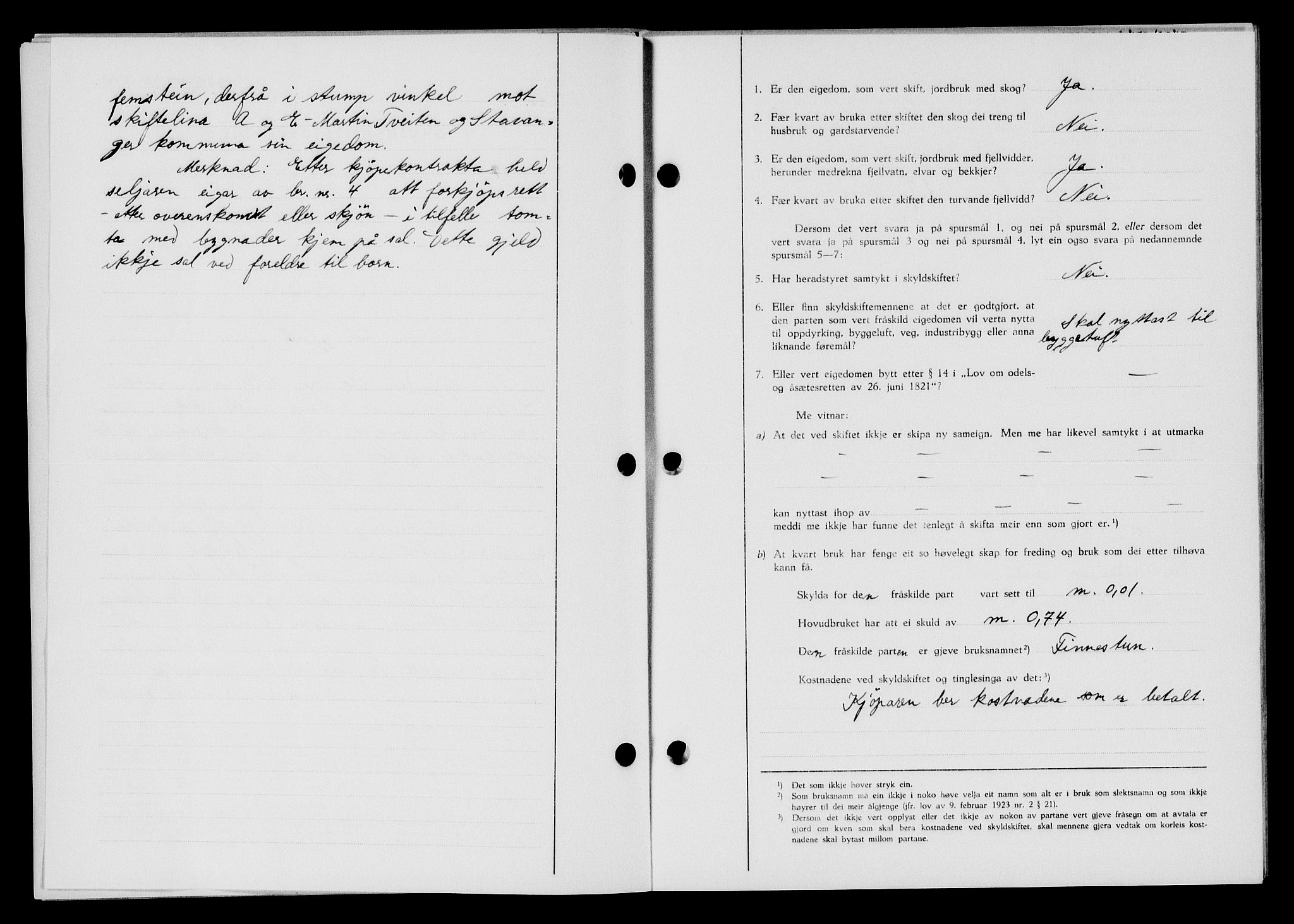 Flekkefjord sorenskriveri, AV/SAK-1221-0001/G/Gb/Gba/L0062: Mortgage book no. A-10, 1947-1947, Diary no: : 484/1947