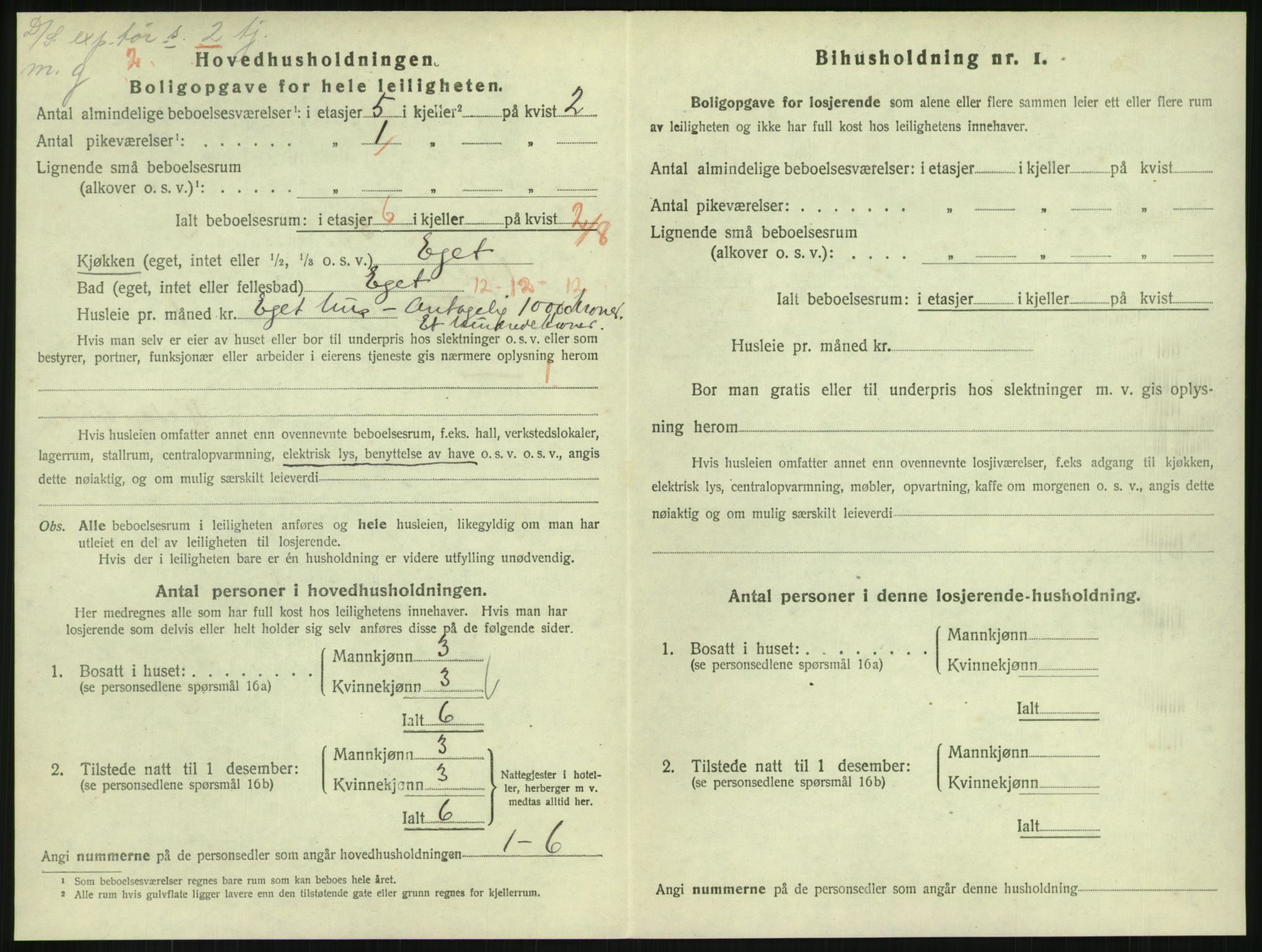 SAKO, 1920 census for Horten, 1920, p. 6552