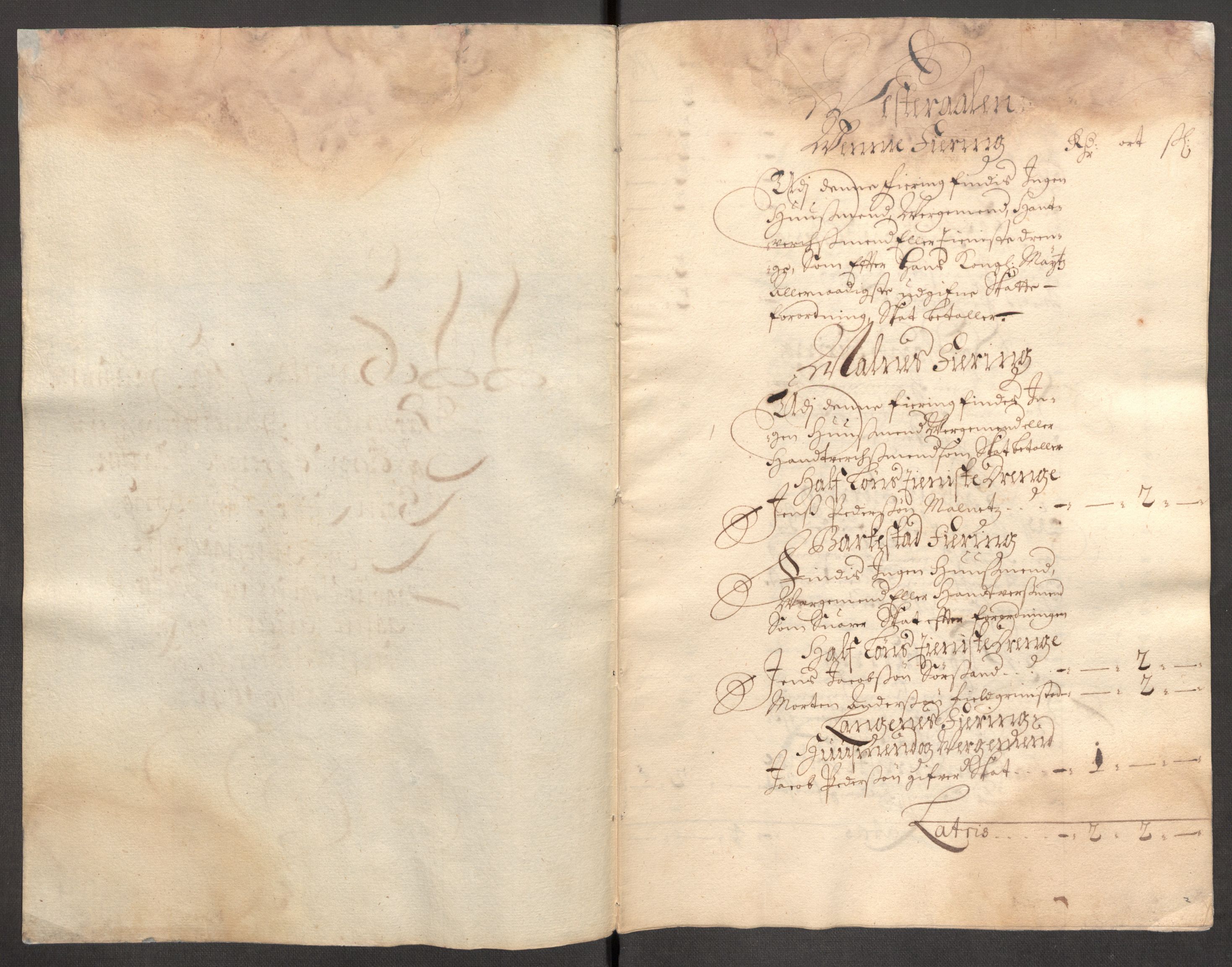 Rentekammeret inntil 1814, Reviderte regnskaper, Fogderegnskap, AV/RA-EA-4092/R67/L4678: Fogderegnskap Vesterålen, Andenes og Lofoten, 1696-1708, p. 43