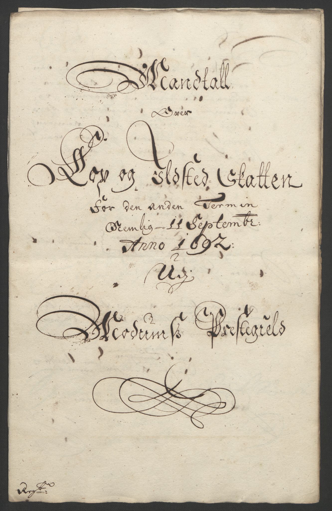 Rentekammeret inntil 1814, Reviderte regnskaper, Fogderegnskap, AV/RA-EA-4092/R25/L1681: Fogderegnskap Buskerud, 1691-1692, p. 481