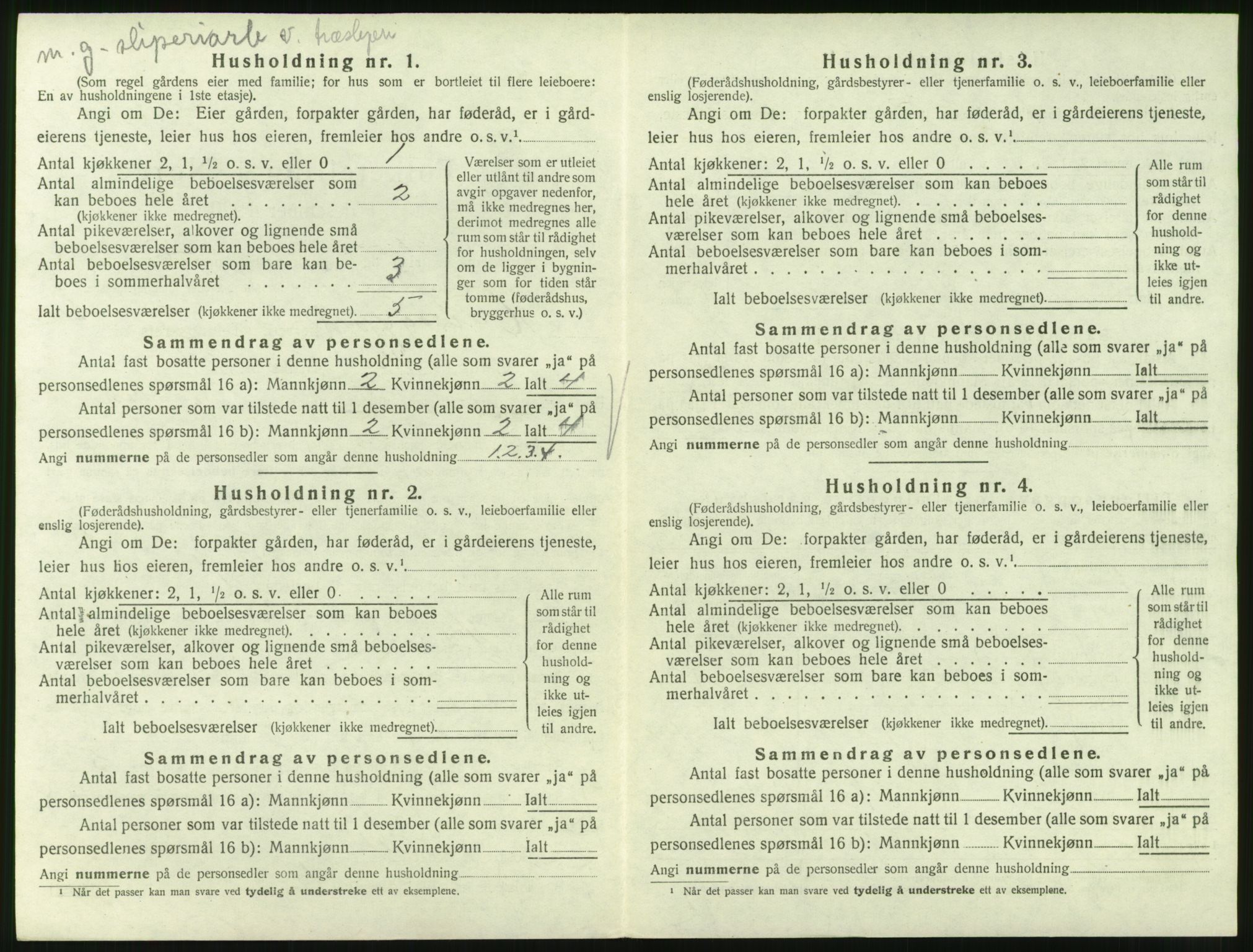 SAT, 1920 census for Valsøyfjord, 1920, p. 304