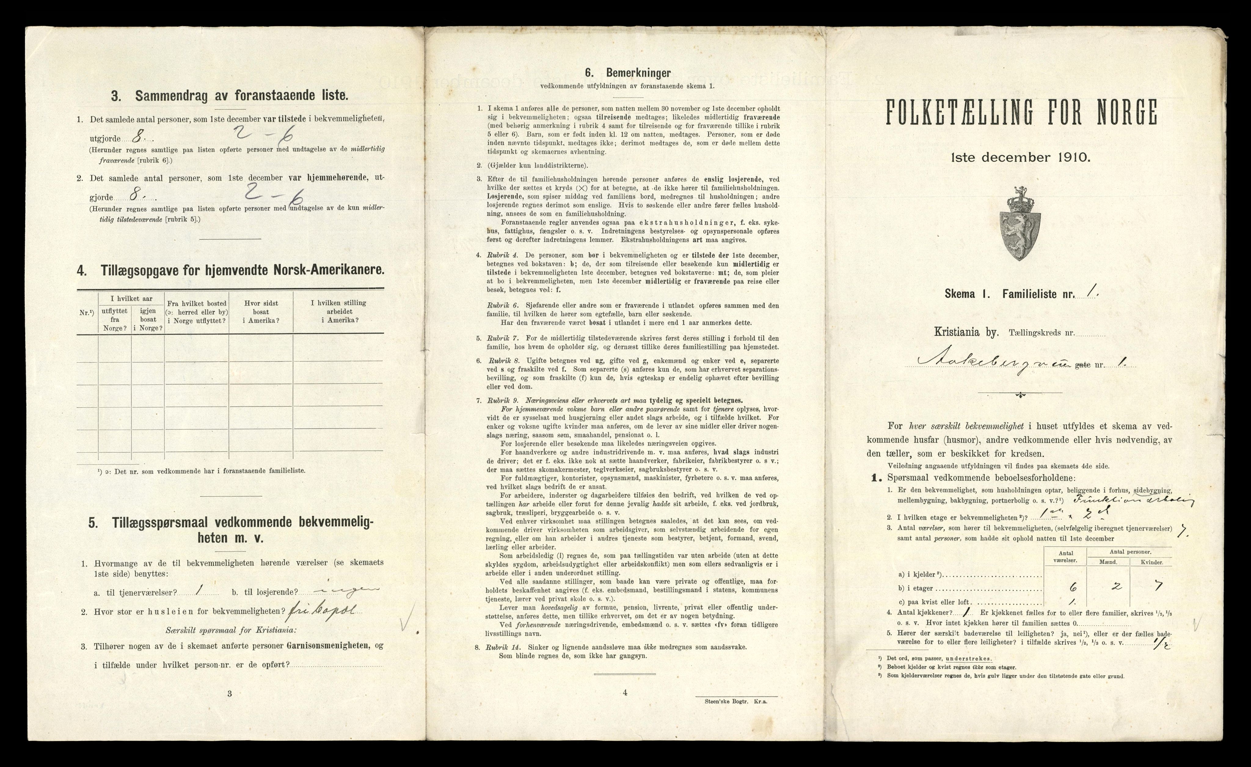 RA, 1910 census for Kristiania, 1910, p. 549