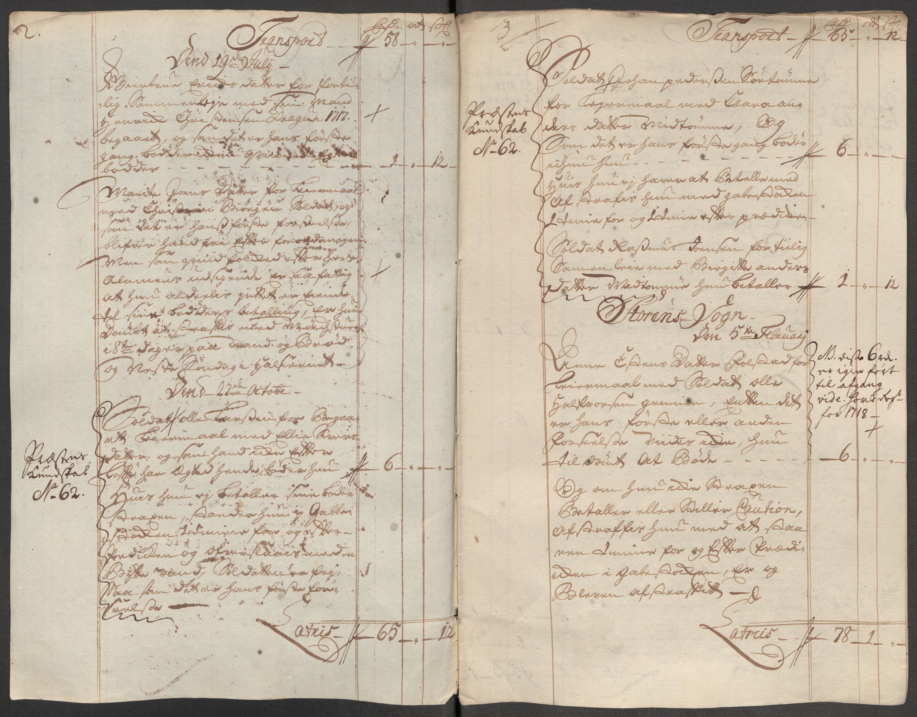 Rentekammeret inntil 1814, Reviderte regnskaper, Fogderegnskap, RA/EA-4092/R60/L3972: Fogderegnskap Orkdal og Gauldal, 1718, p. 123