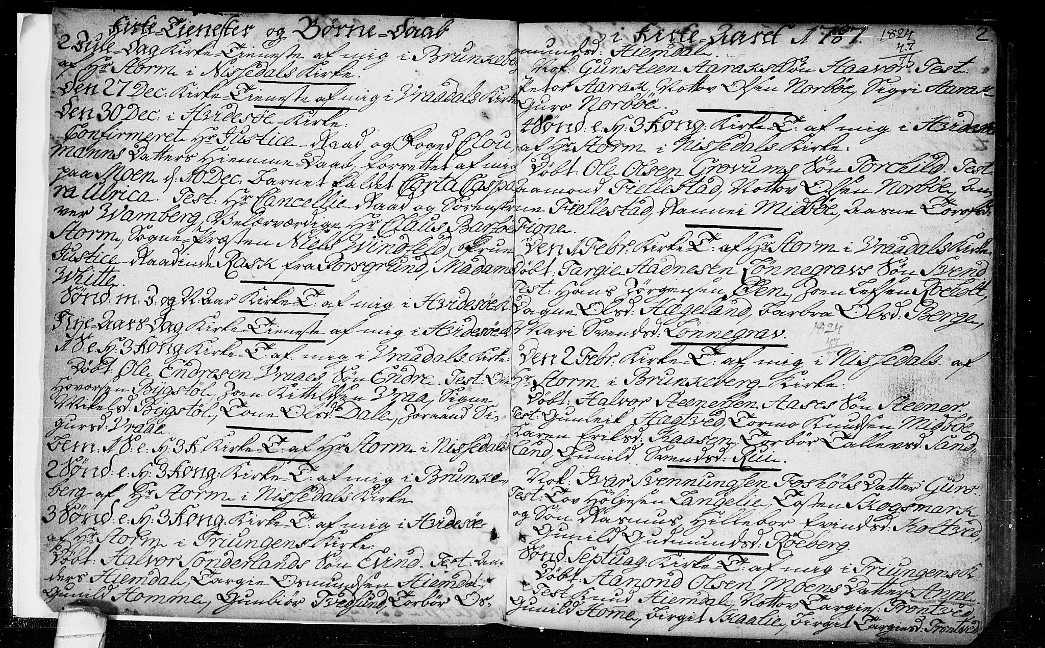 Kviteseid kirkebøker, SAKO/A-276/F/Fa/L0003: Parish register (official) no. I 3, 1787-1799, p. 2
