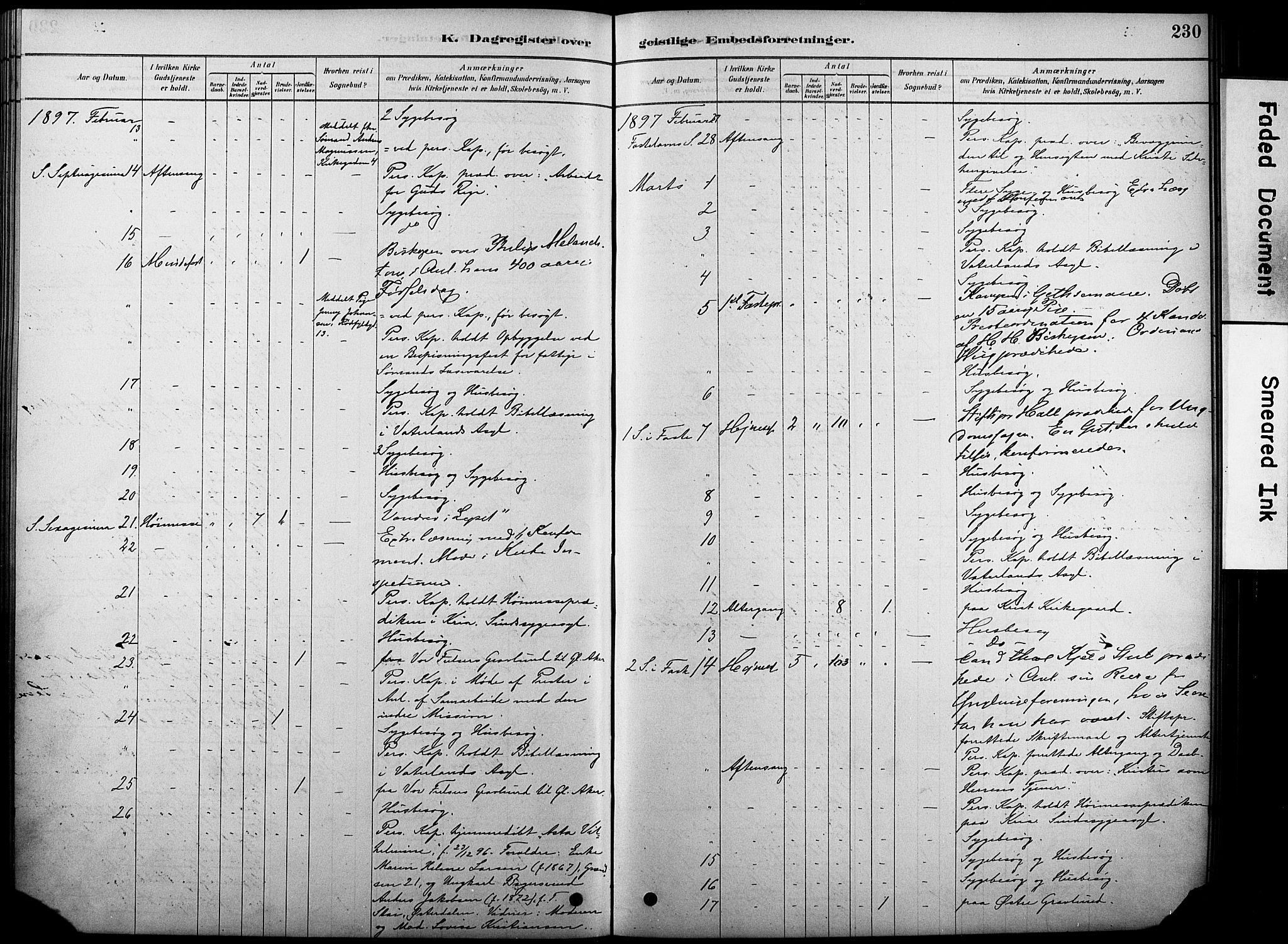 Oslo domkirke Kirkebøker, SAO/A-10752/F/Fa/L0038: Parish register (official) no. 38, 1878-1921, p. 230