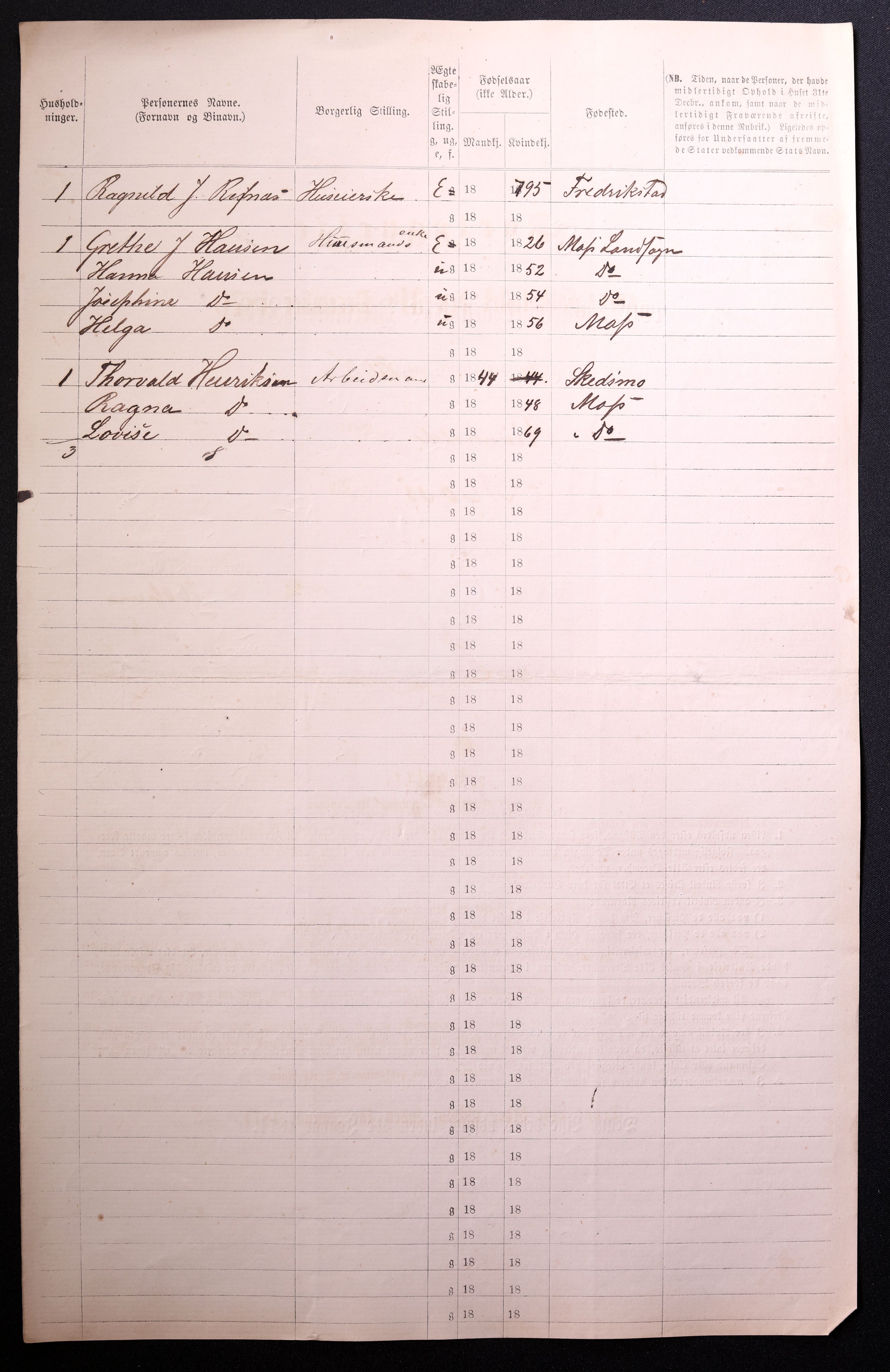 RA, 1870 census for 0104 Moss, 1870, p. 480