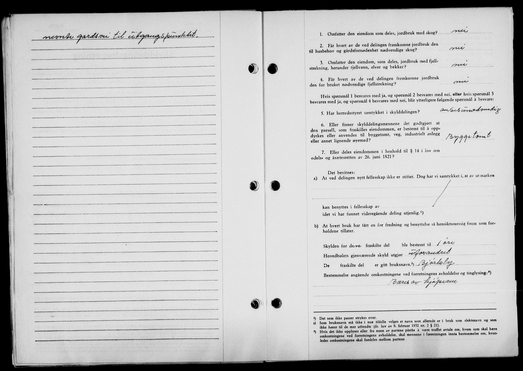 Lofoten sorenskriveri, SAT/A-0017/1/2/2C/L0022a: Mortgage book no. 22a, 1949-1950, Diary no: : 2741/1949