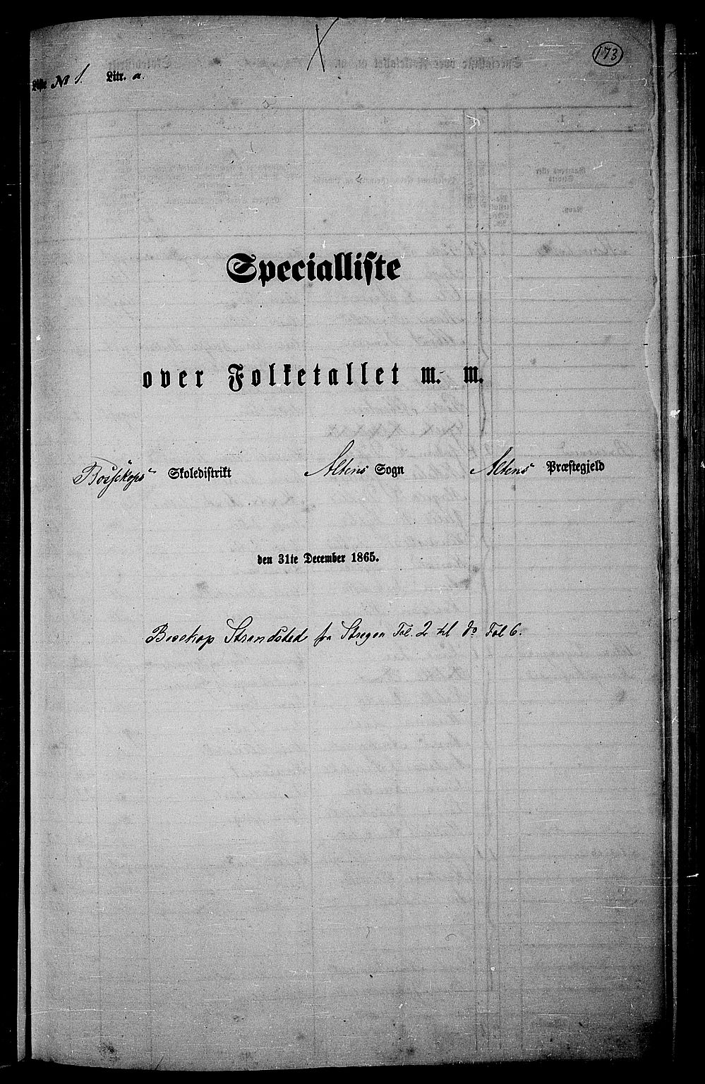 RA, 1865 census for Alta, 1865, p. 8