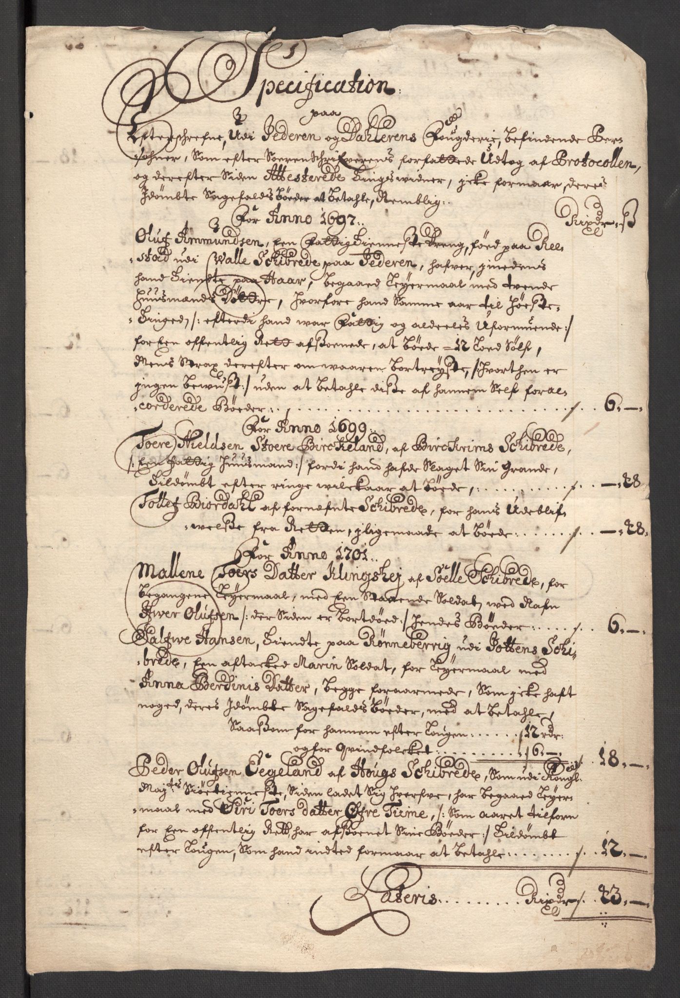 Rentekammeret inntil 1814, Reviderte regnskaper, Fogderegnskap, RA/EA-4092/R46/L2731: Fogderegnskap Jæren og Dalane, 1700-1702, p. 465