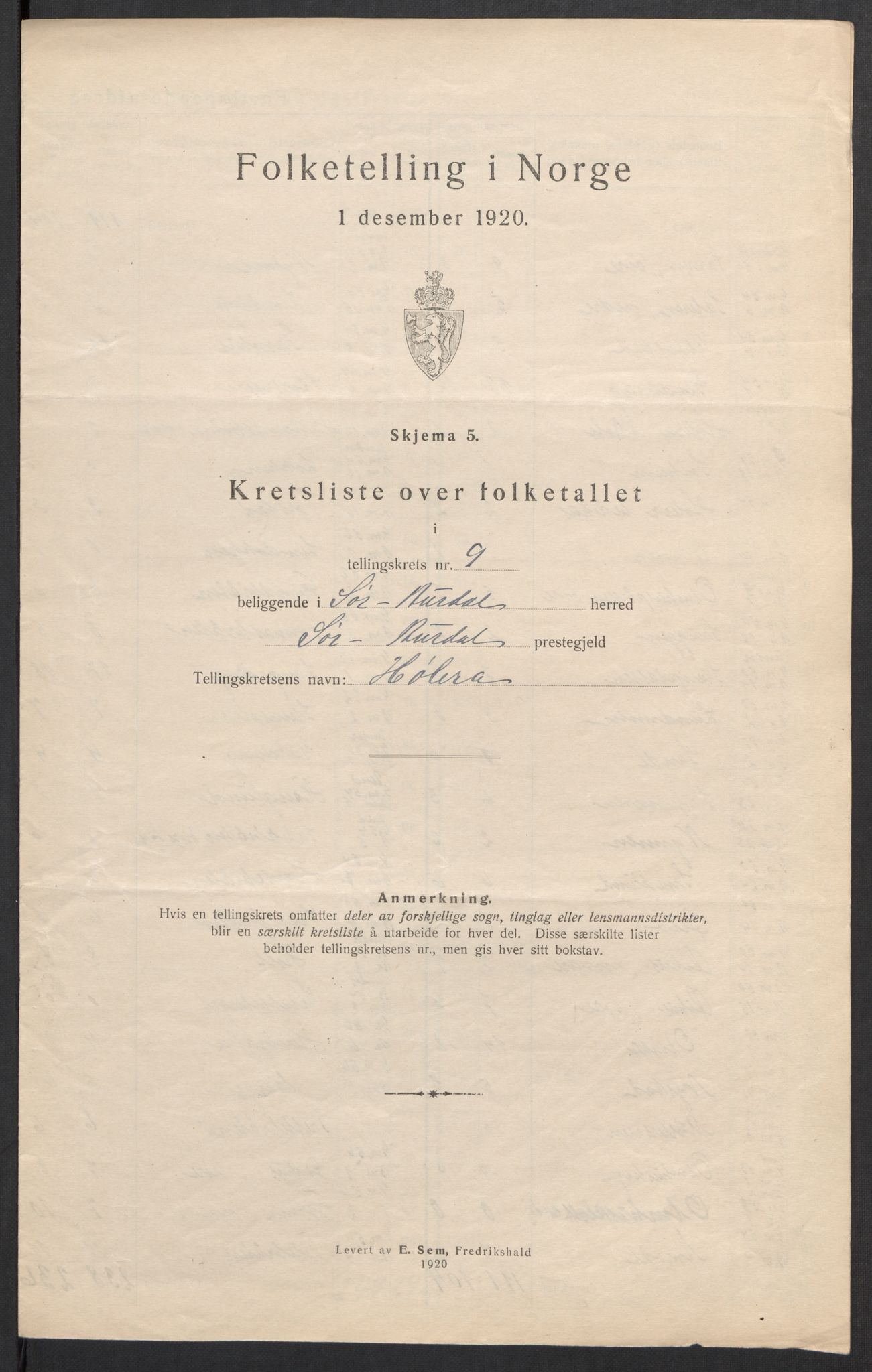 SAH, 1920 census for Sør-Aurdal, 1920, p. 34