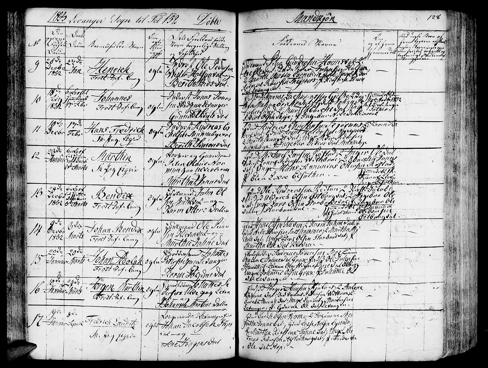 Ministerialprotokoller, klokkerbøker og fødselsregistre - Nord-Trøndelag, AV/SAT-A-1458/717/L0152: Parish register (official) no. 717A05 /3, 1828-1836, p. 128