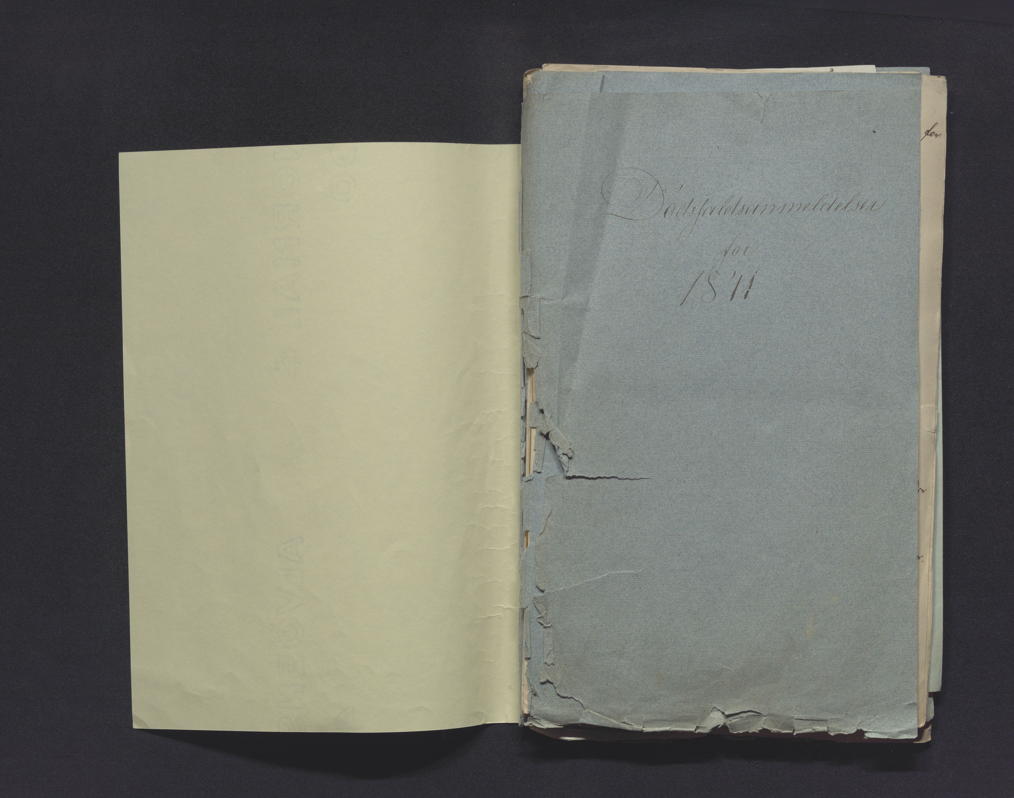 Eiker, Modum og Sigdal sorenskriveri, AV/SAKO-A-123/H/Ha/Hab/L0006: Dødsfallsmeldinger, 1841-1845