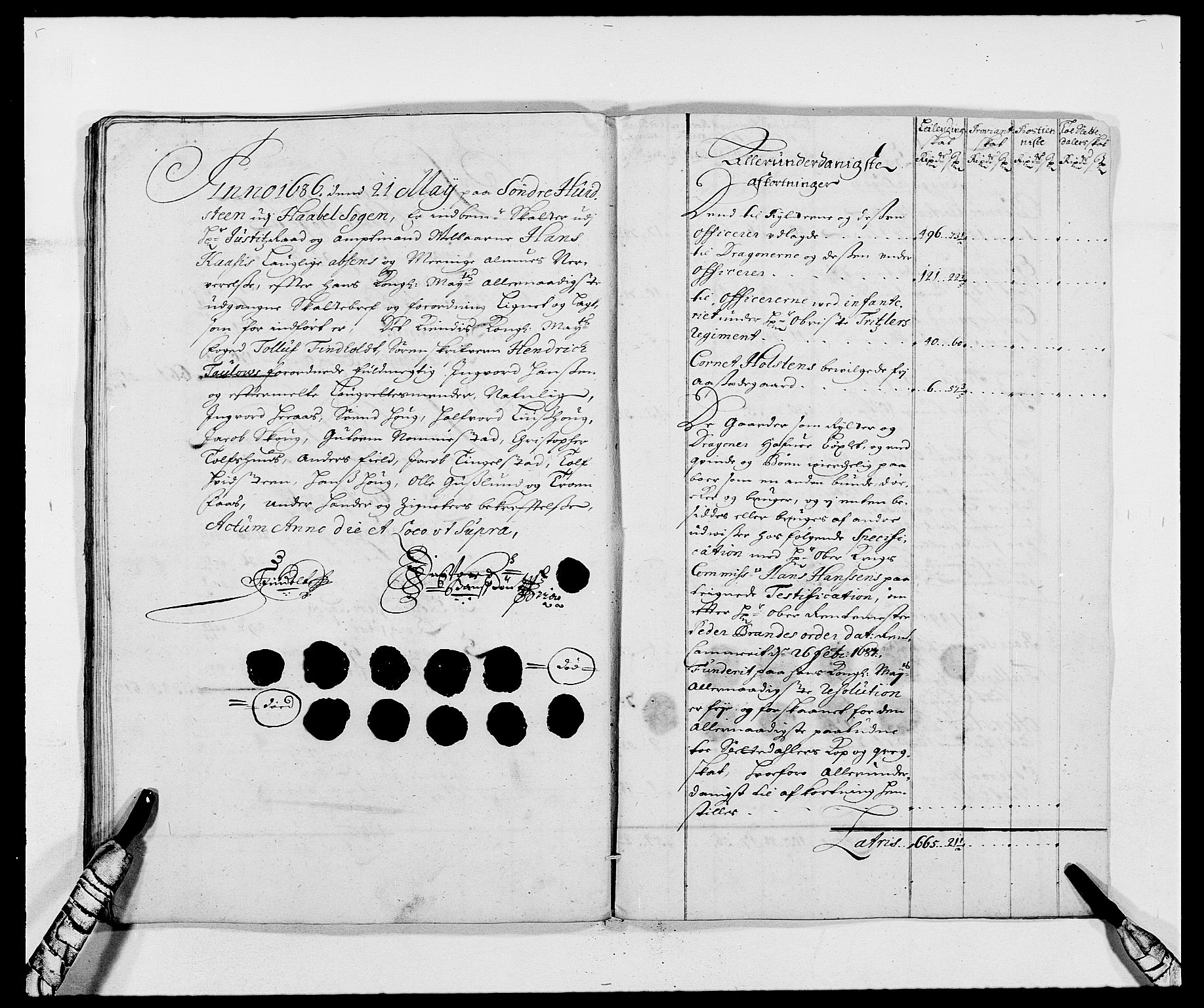 Rentekammeret inntil 1814, Reviderte regnskaper, Fogderegnskap, AV/RA-EA-4092/R02/L0105: Fogderegnskap Moss og Verne kloster, 1685-1687, p. 211