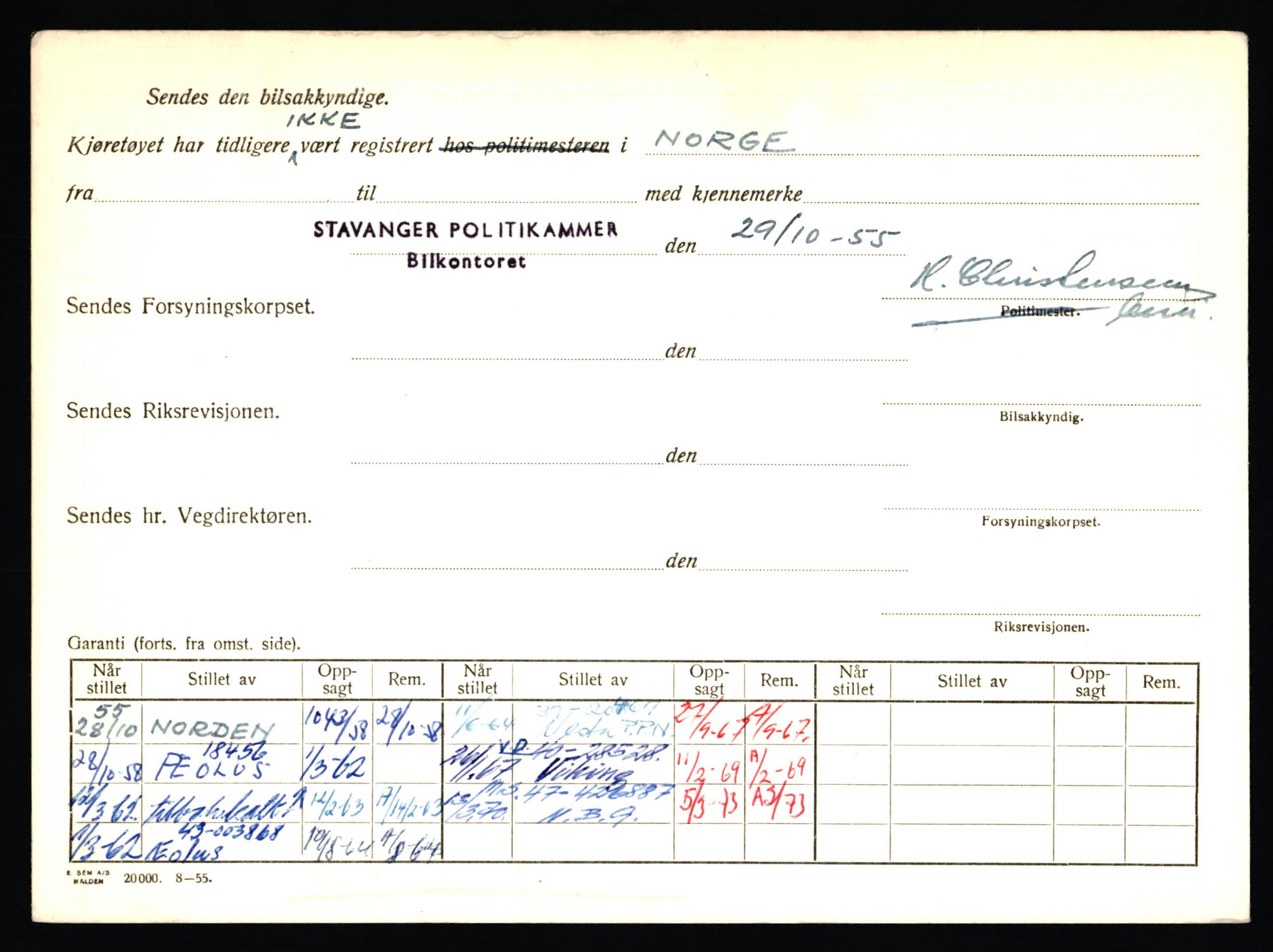 Stavanger trafikkstasjon, AV/SAST-A-101942/0/F/L0012: L-4200 - L-4699, 1930-1971, p. 948
