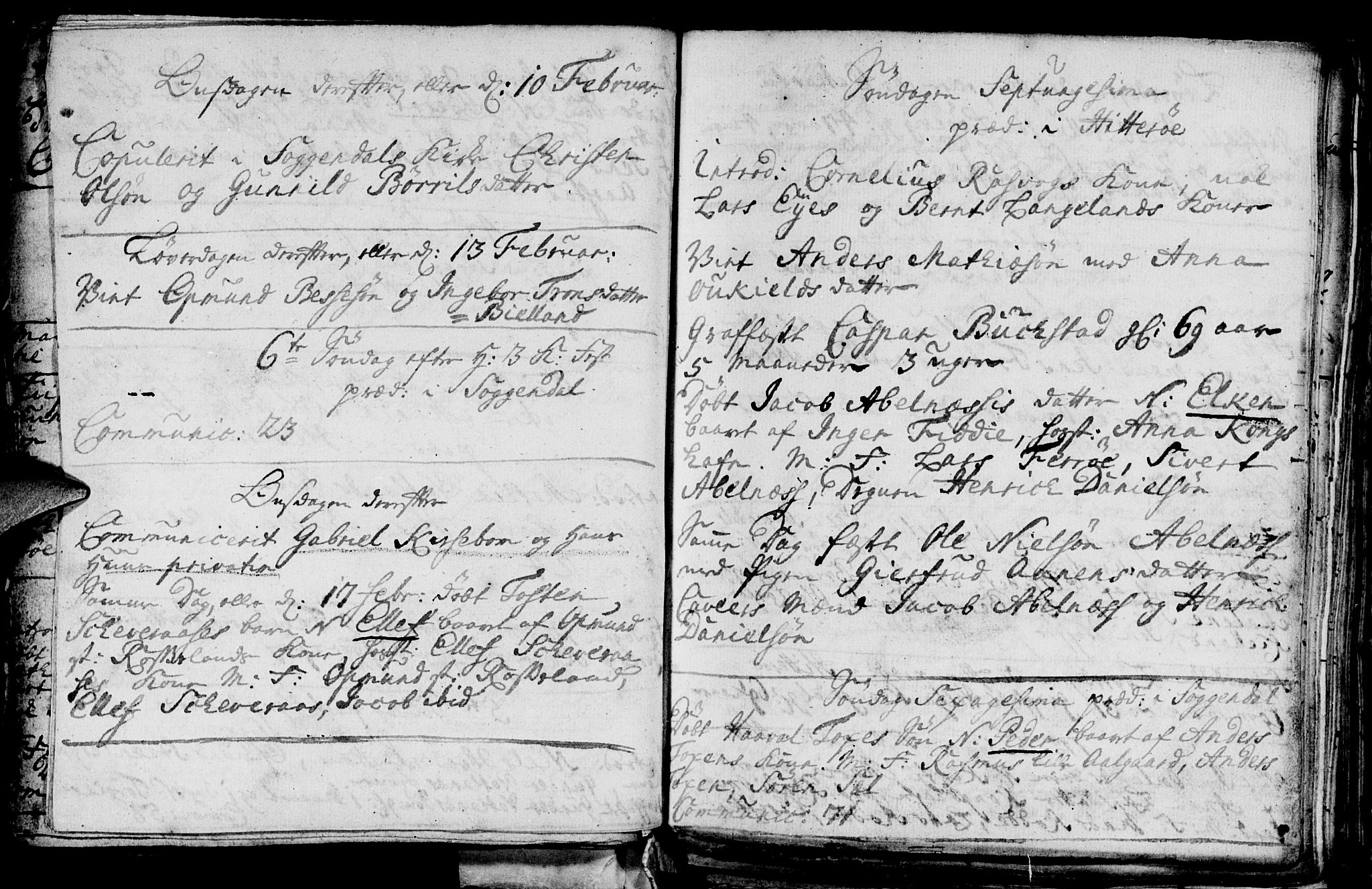 Sokndal sokneprestkontor, AV/SAST-A-101808: Parish register (official) no. A 1, 1729-1740