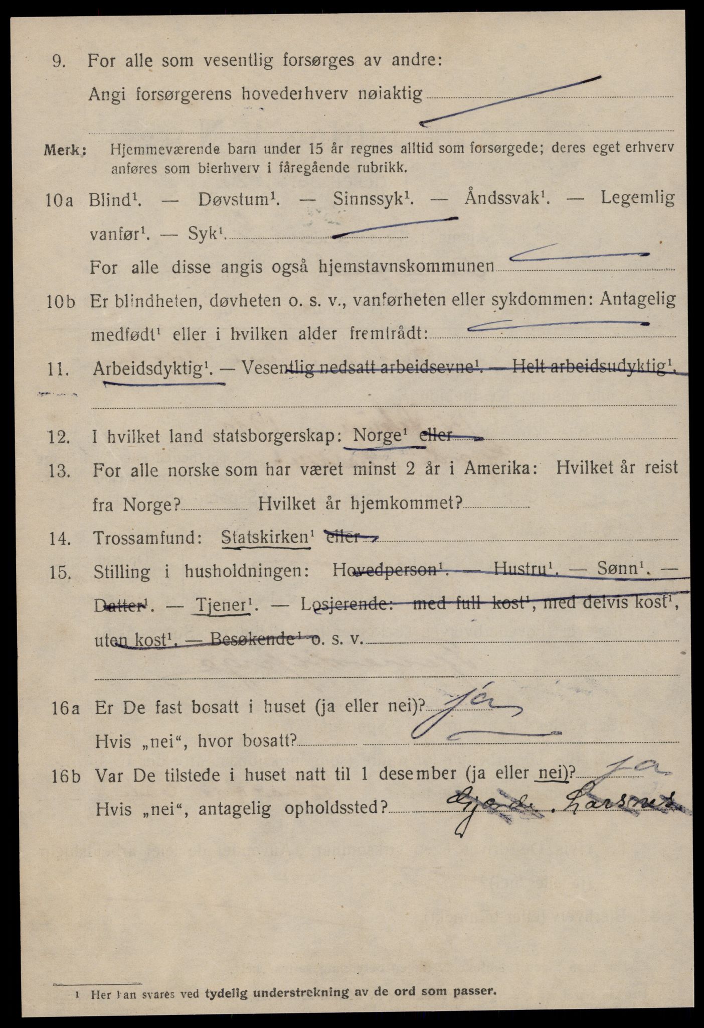 SAT, 1920 census for Ålesund, 1920, p. 26213