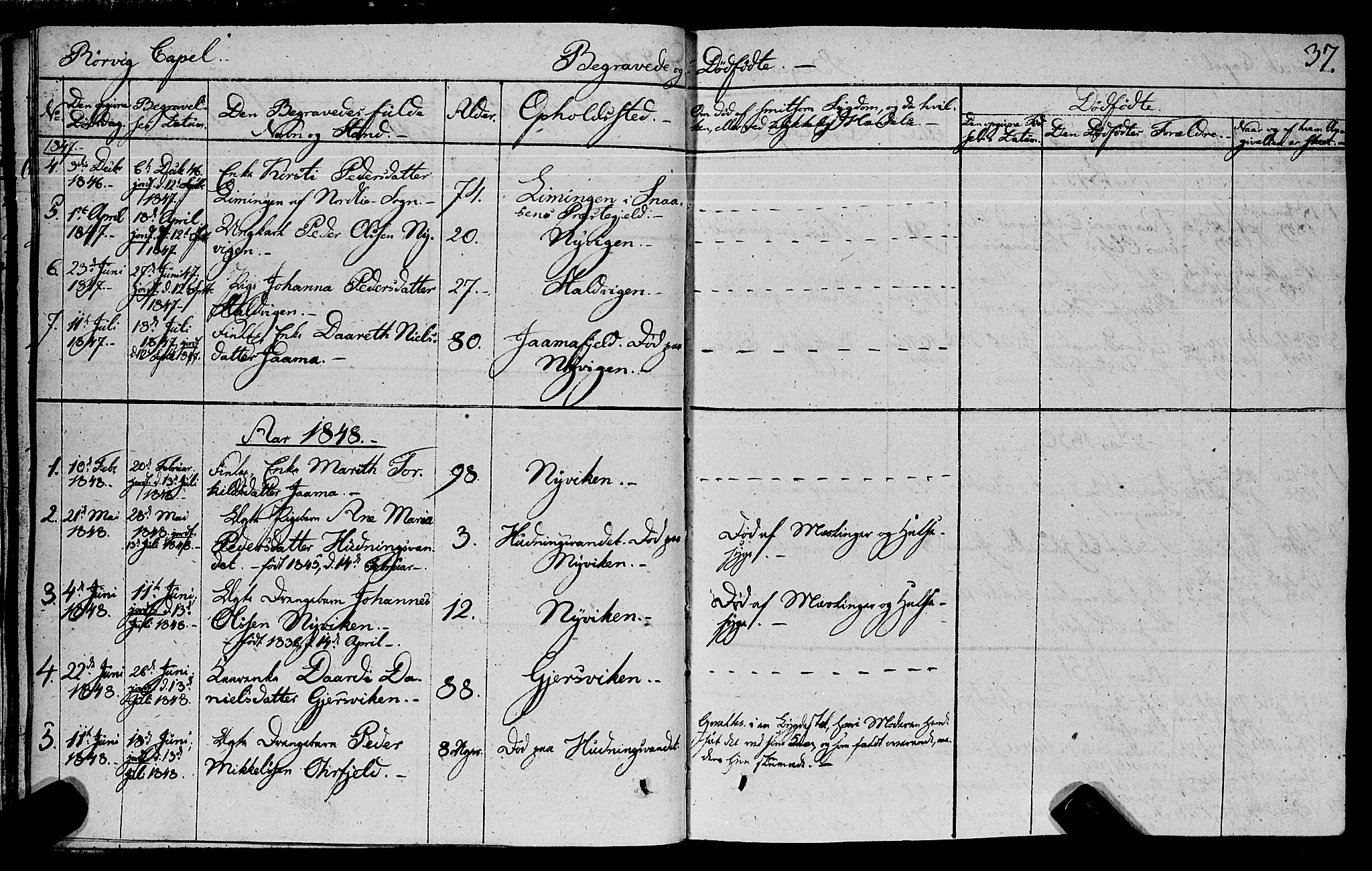 Ministerialprotokoller, klokkerbøker og fødselsregistre - Nord-Trøndelag, SAT/A-1458/762/L0538: Parish register (official) no. 762A02 /1, 1833-1879, p. 37