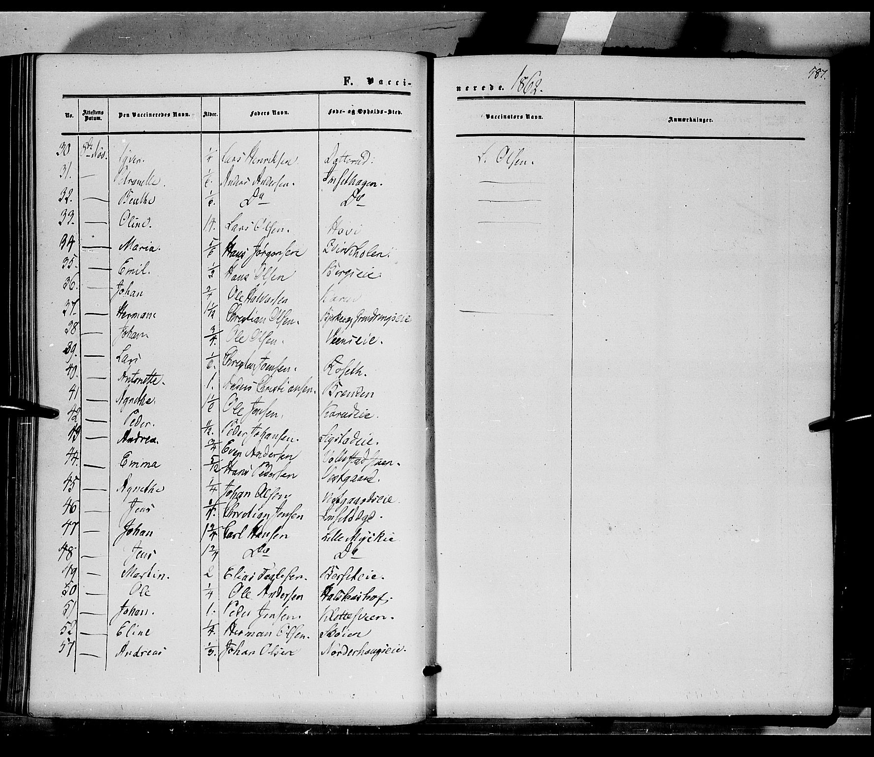 Løten prestekontor, AV/SAH-PREST-022/K/Ka/L0008: Parish register (official) no. 8, 1860-1877, p. 587