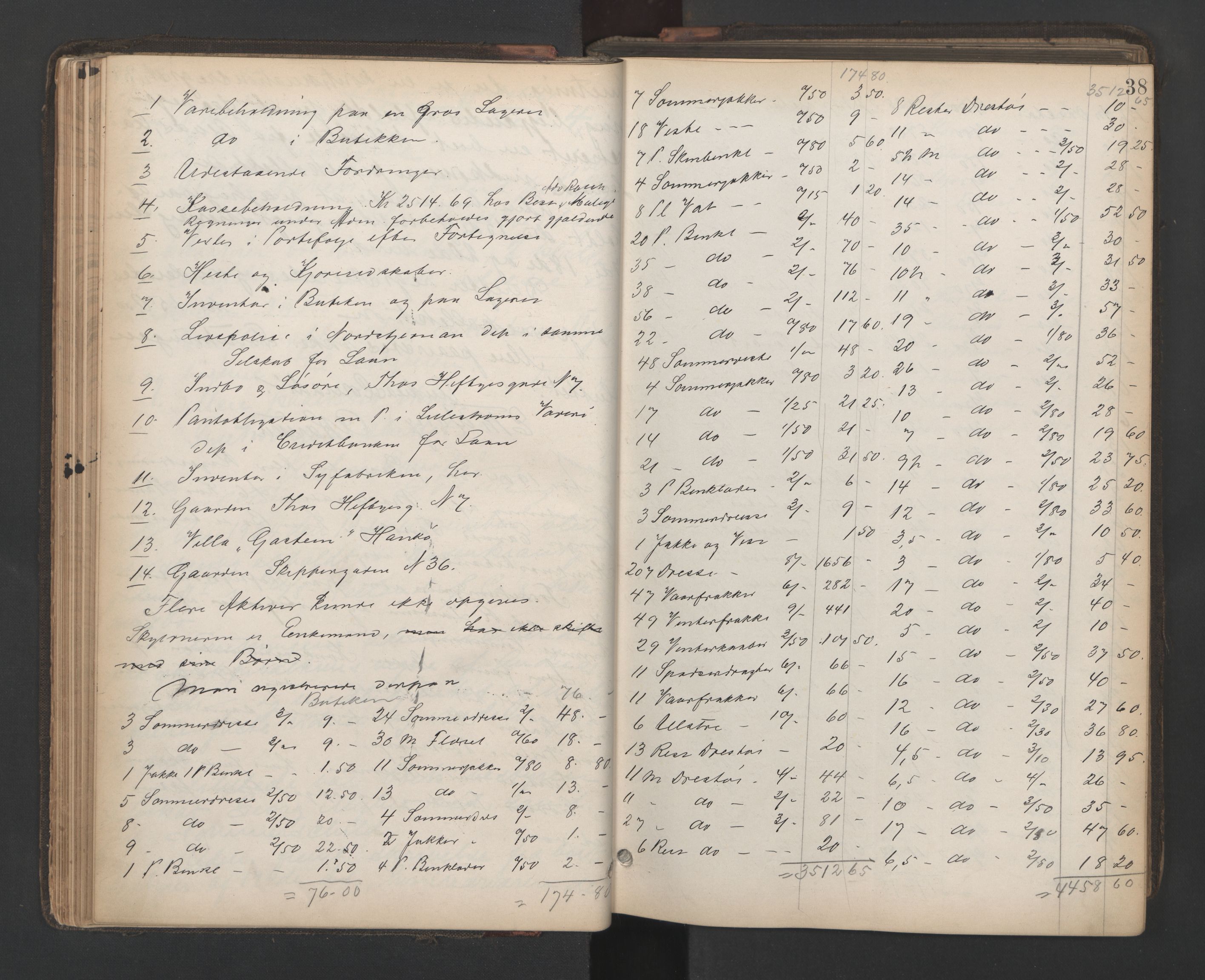 Oslo skifterett, AV/SAO-A-10383/H/Hb/Hbd/L0005: Skifteregistreringsprotokoll, 1904-1909, p. 37b-38a