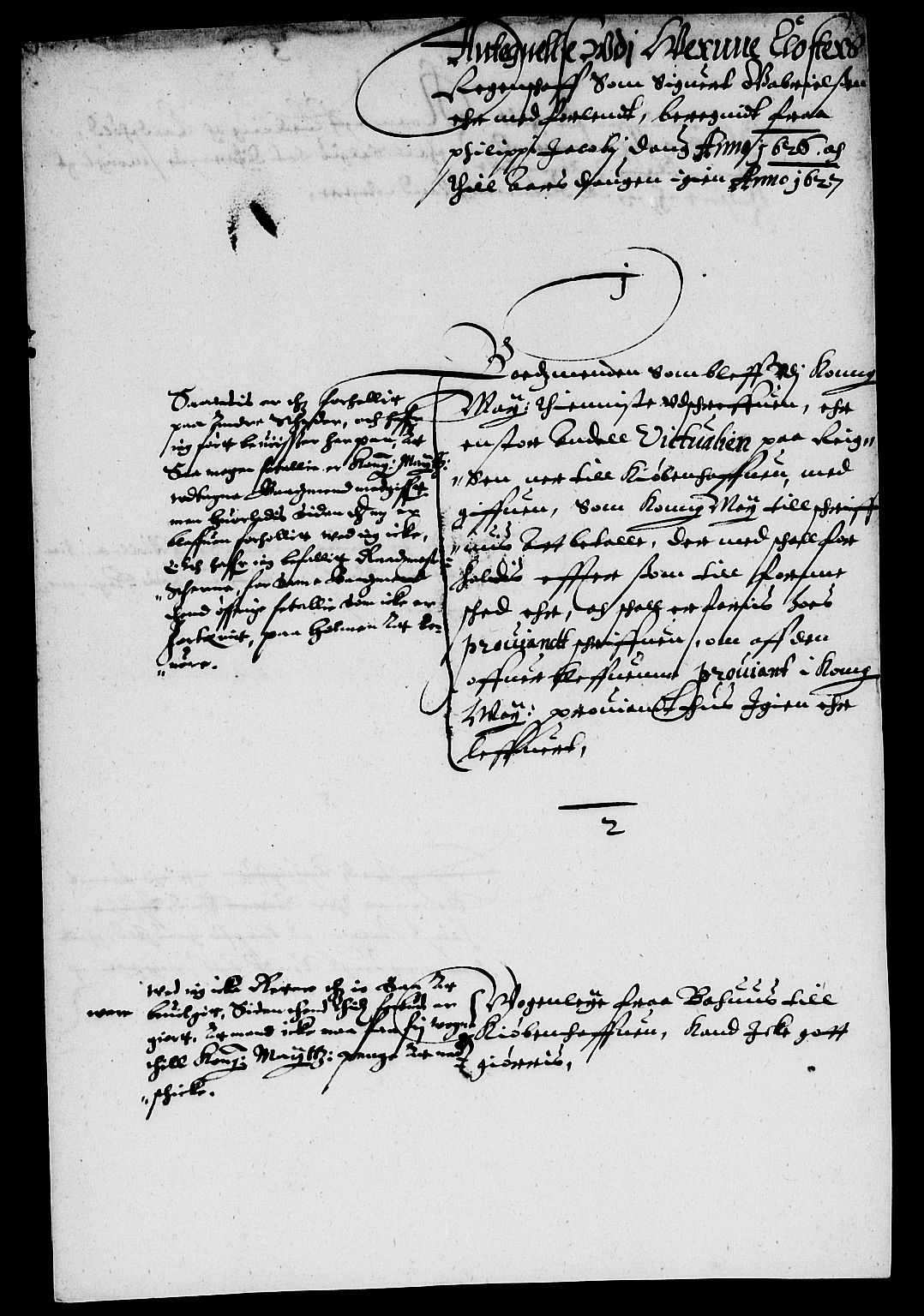 Rentekammeret inntil 1814, Reviderte regnskaper, Lensregnskaper, AV/RA-EA-5023/R/Rb/Rbg/L0002: Verne kloster len, 1619-1630