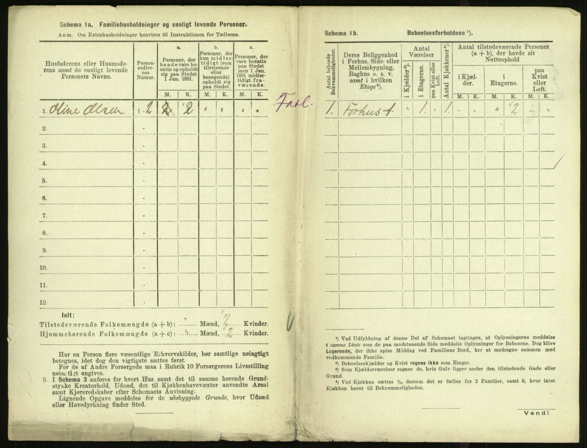 RA, 1891 census for 1002 Mandal, 1891, p. 1382