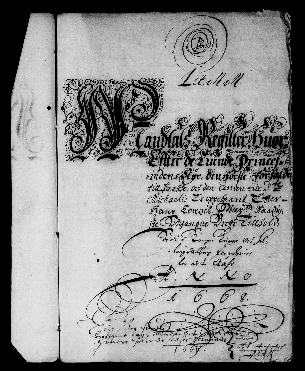 Rentekammeret inntil 1814, Reviderte regnskaper, Stiftamtstueregnskaper, Landkommissariatet på Akershus og Akershus stiftamt, AV/RA-EA-5869/R/Rb/L0066: Akershus stiftamt, 1668-1669