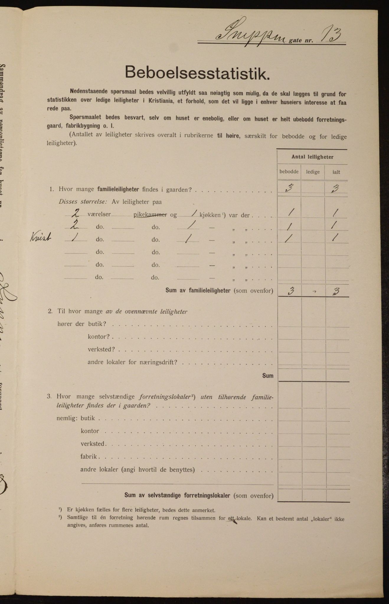 OBA, Municipal Census 1912 for Kristiania, 1912, p. 98403