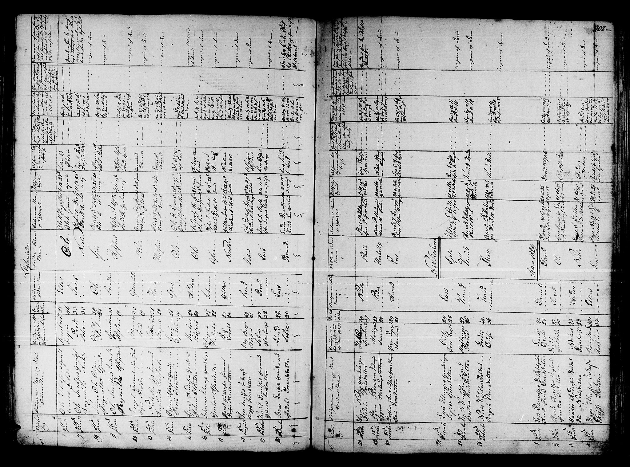 Ulvik sokneprestembete, SAB/A-78801/H/Haa: Parish register (official) no. A 11, 1793-1838, p. 202