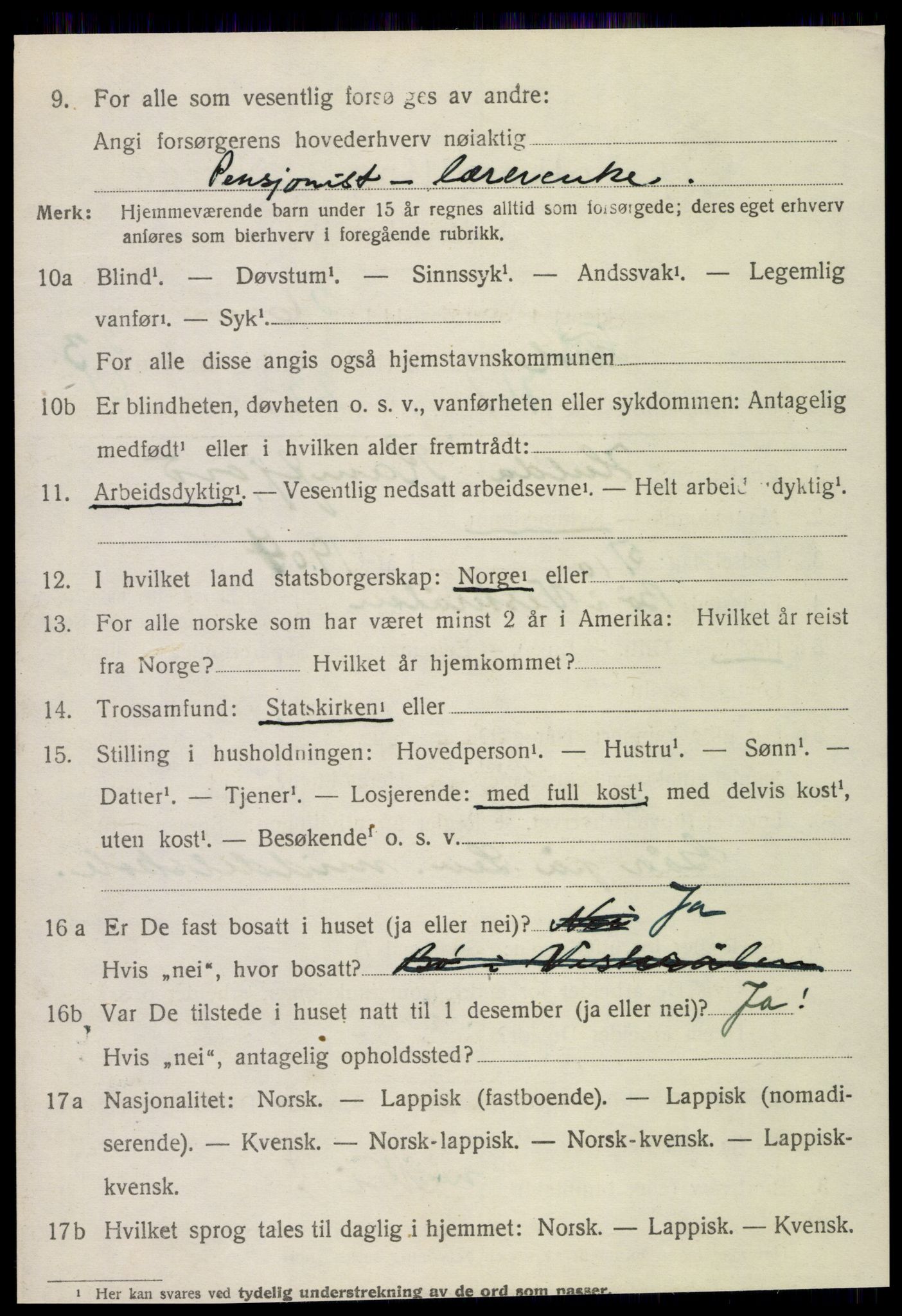 SAT, 1920 census for Frol, 1920, p. 3004