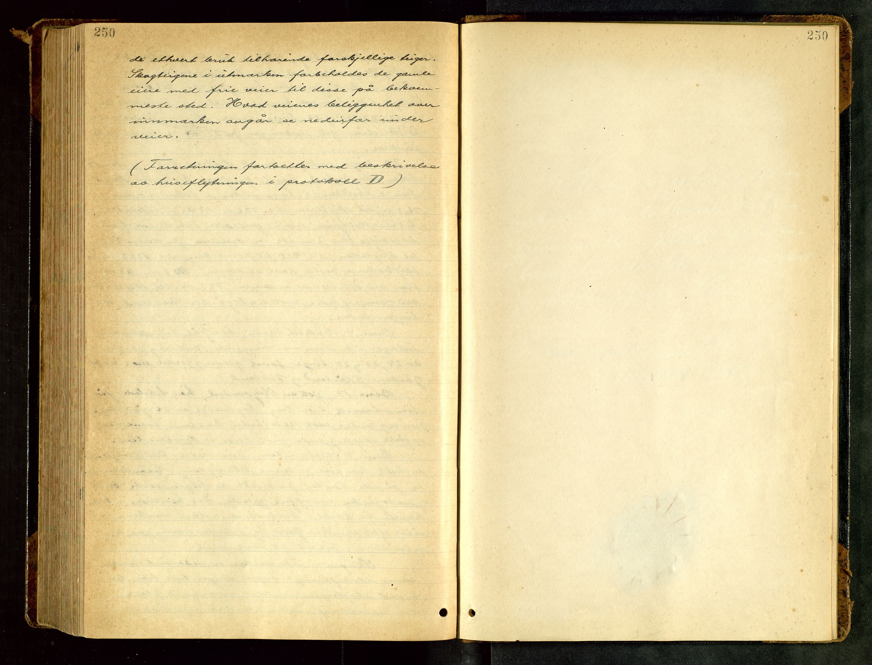 Rogaland jordskifterett, SAST/A-102426/Oa/L0078: Forhandlingsprotokoll, 1922-1924, p. 250