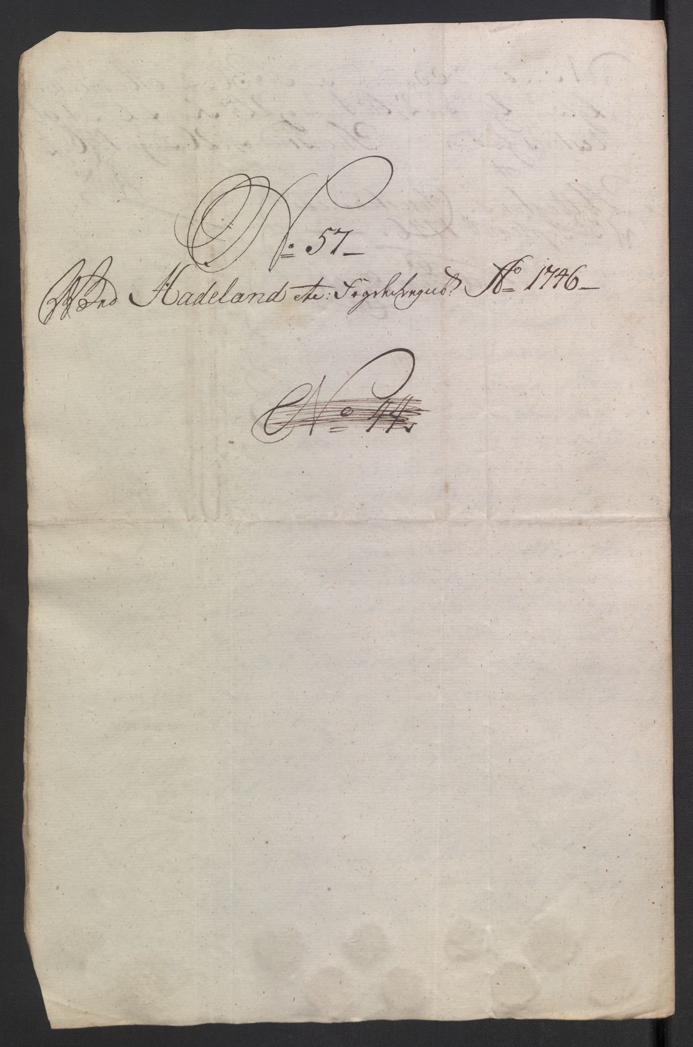 Rentekammeret inntil 1814, Reviderte regnskaper, Fogderegnskap, AV/RA-EA-4092/R18/L1345: Fogderegnskap Hadeland, Toten og Valdres, 1745-1746, p. 517