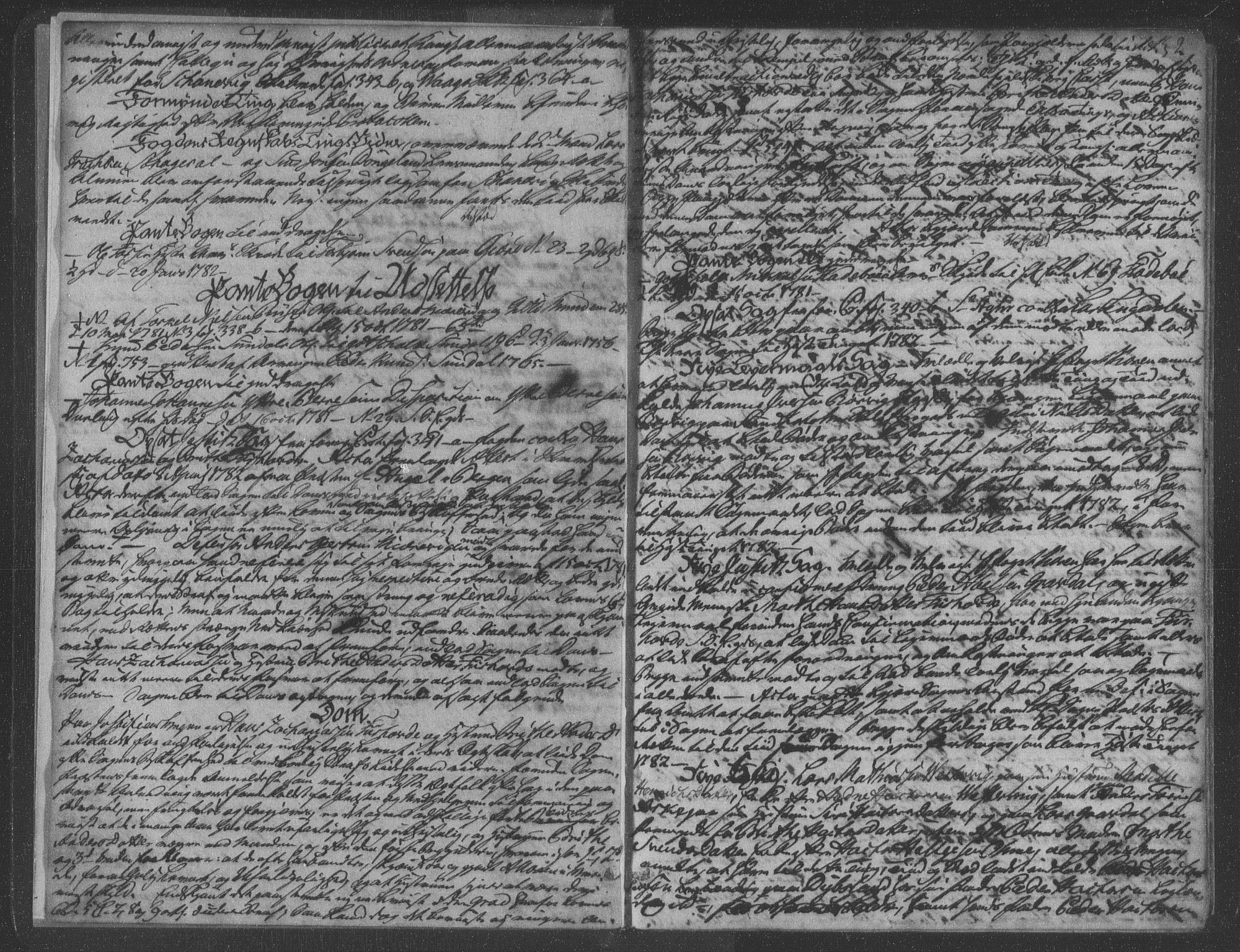 Sunnhordland sorenskrivar, SAB/A-2401/1/F/Faa/L0042: Tingbøker, 1782-1787, p. 1b-2a