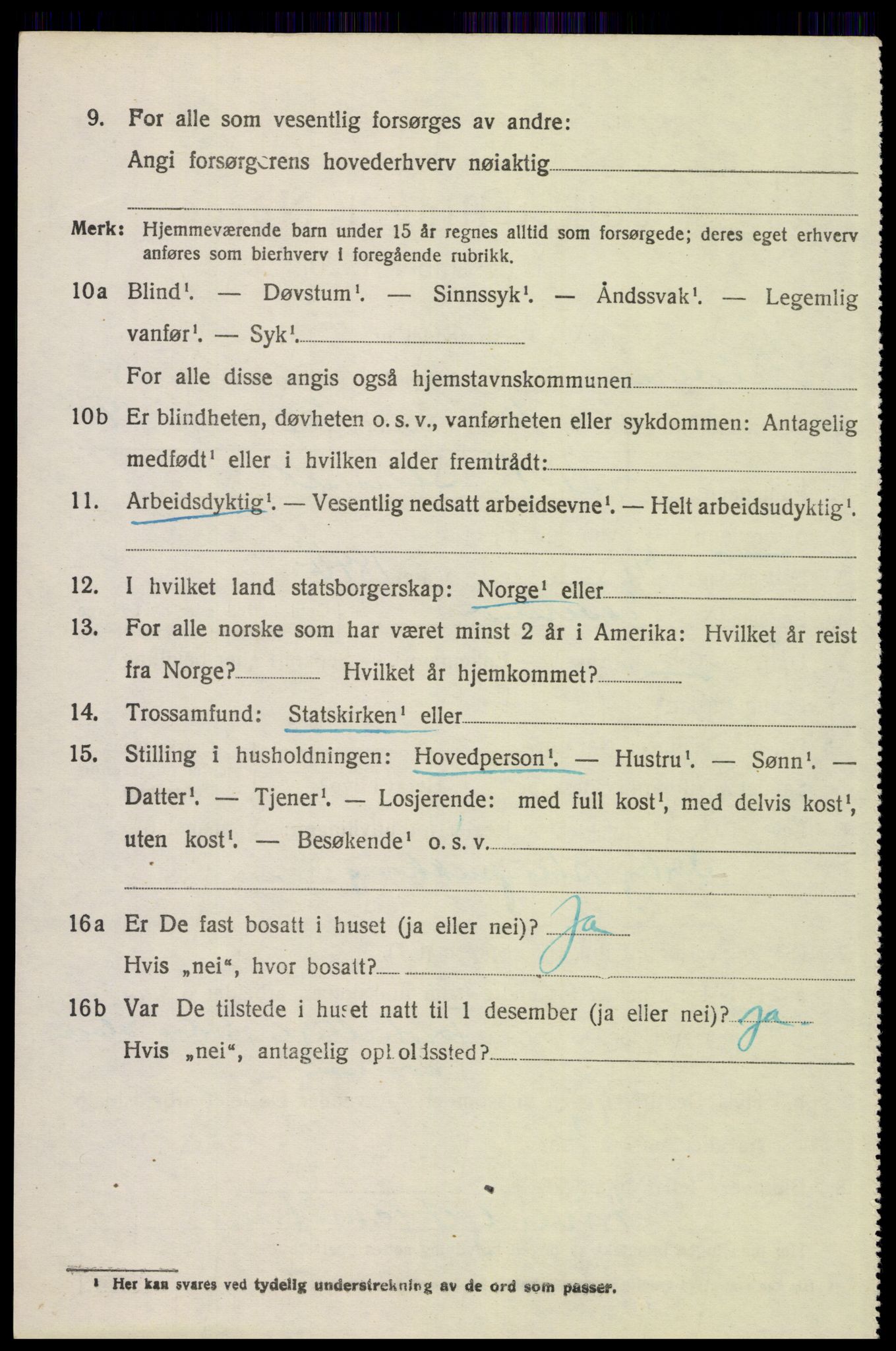 SAH, 1920 census for Elverum, 1920, p. 19359