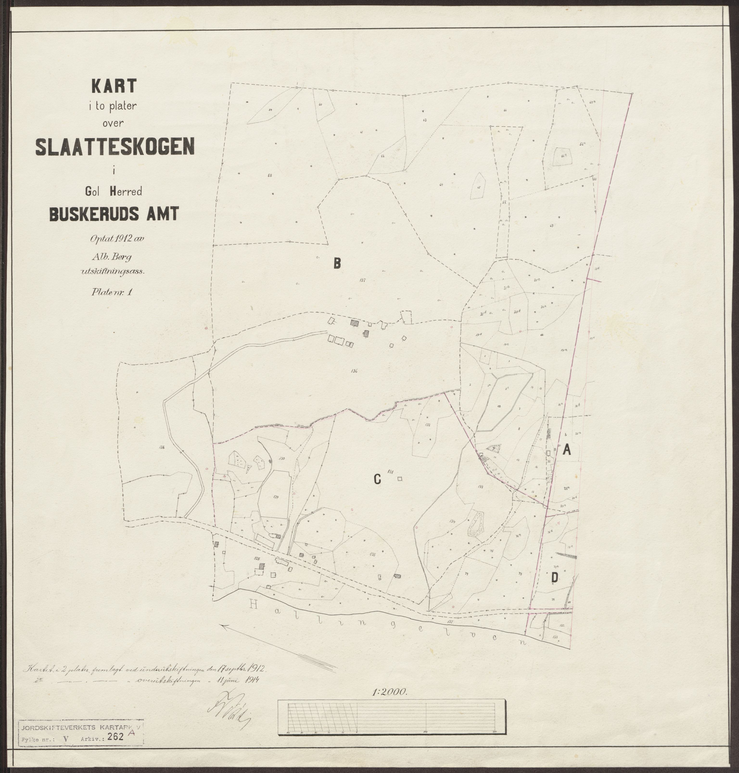 Jordskifteverkets kartarkiv, RA/S-3929/T, 1859-1988, p. 374