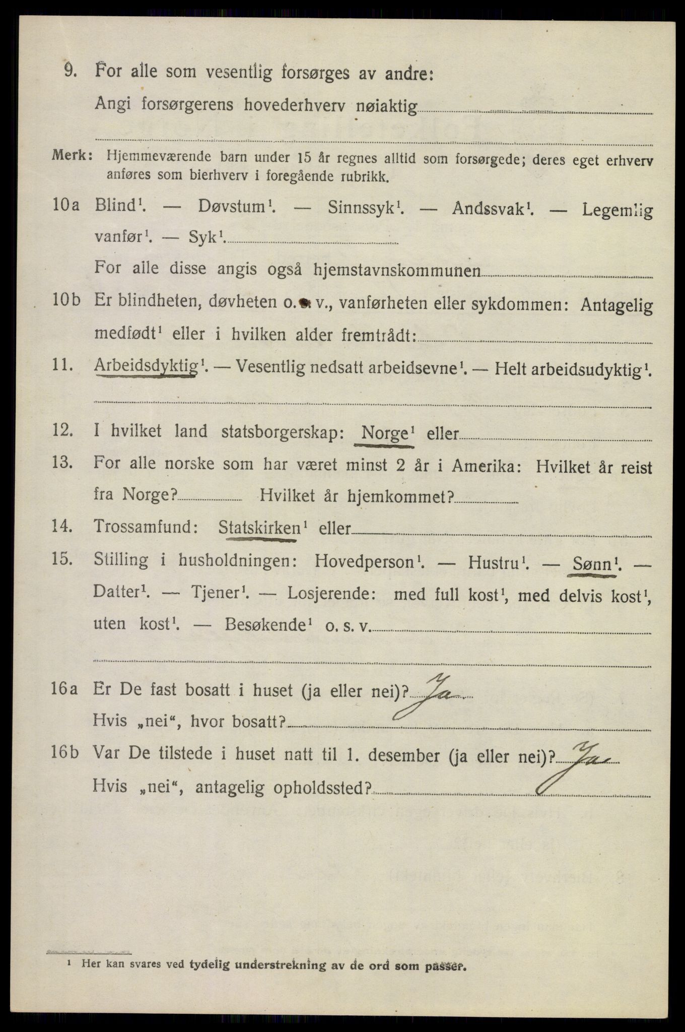 SAKO, 1920 census for Modum, 1920, p. 4266