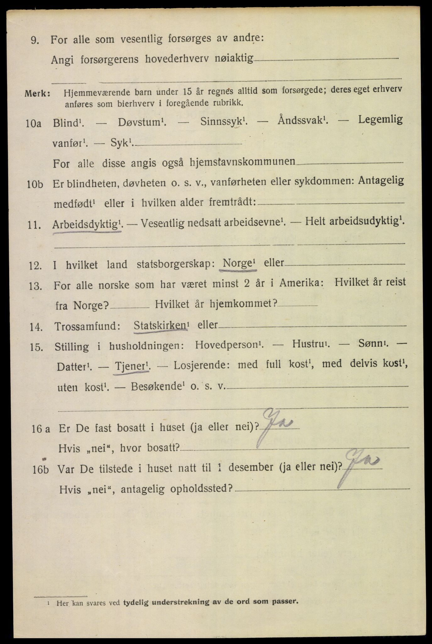 SAH, 1920 census for Elverum, 1920, p. 26835