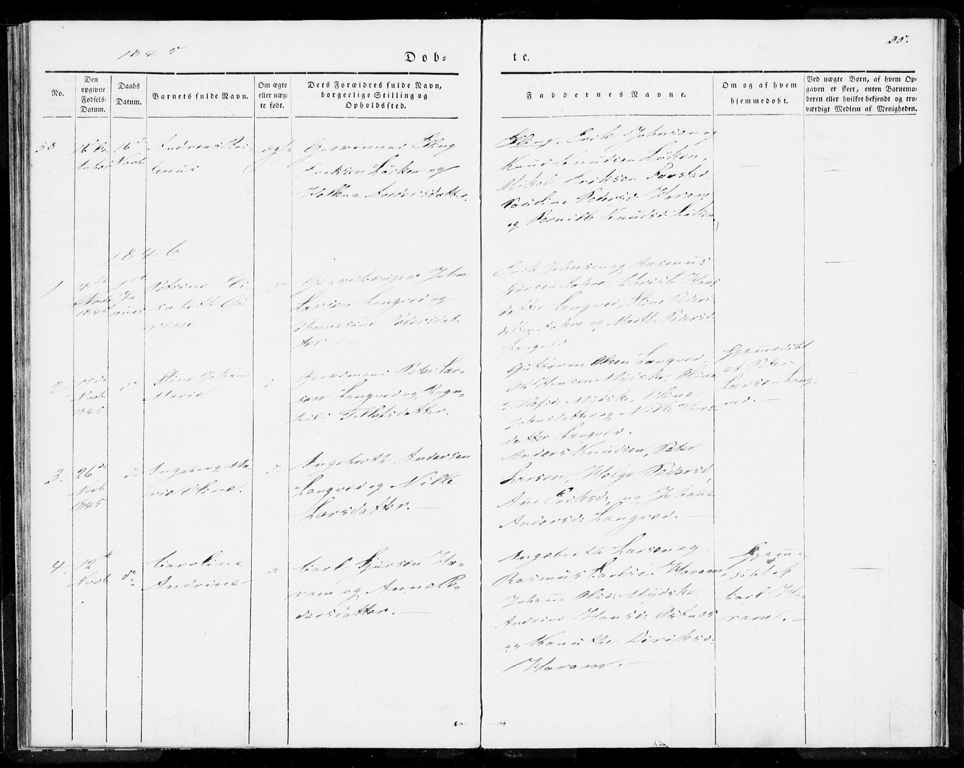 Ministerialprotokoller, klokkerbøker og fødselsregistre - Møre og Romsdal, AV/SAT-A-1454/536/L0496: Parish register (official) no. 536A05, 1840-1847, p. 35