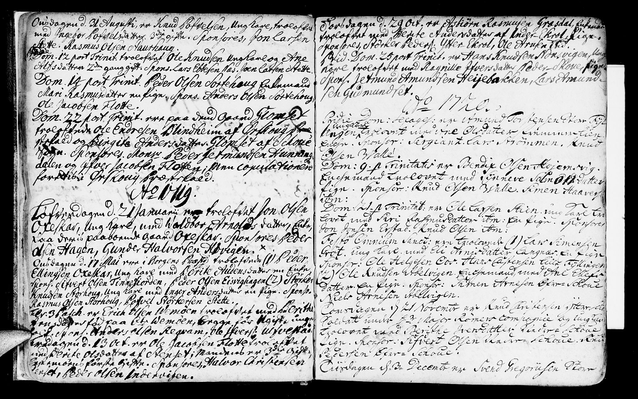 Ministerialprotokoller, klokkerbøker og fødselsregistre - Møre og Romsdal, SAT/A-1454/524/L0349: Parish register (official) no. 524A01, 1698-1779, p. 9