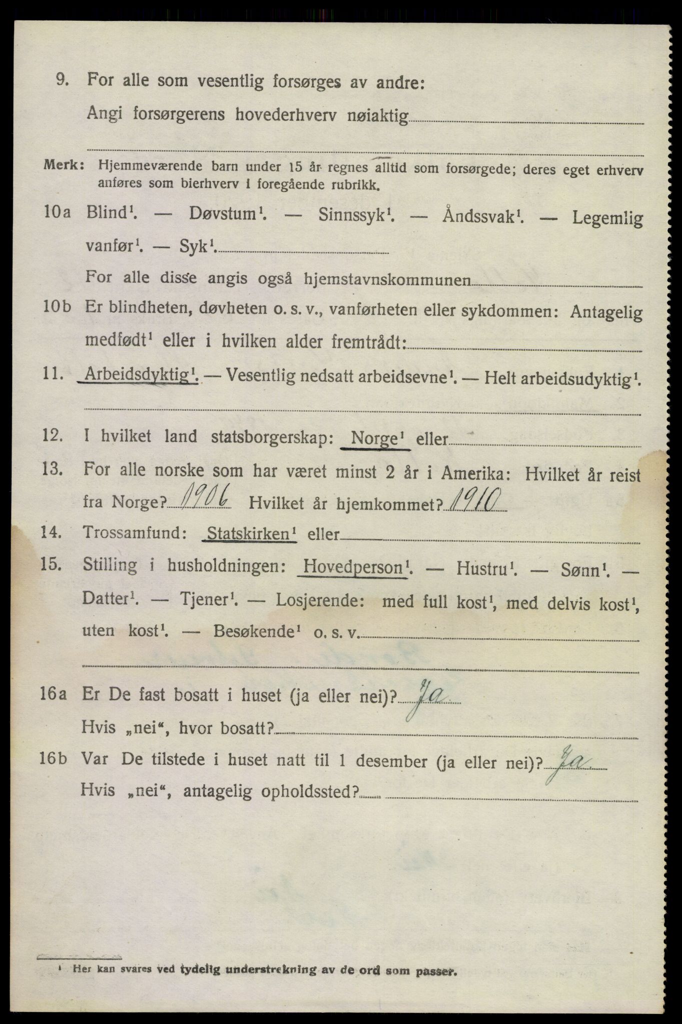 SAKO, 1920 census for Holla, 1920, p. 7500