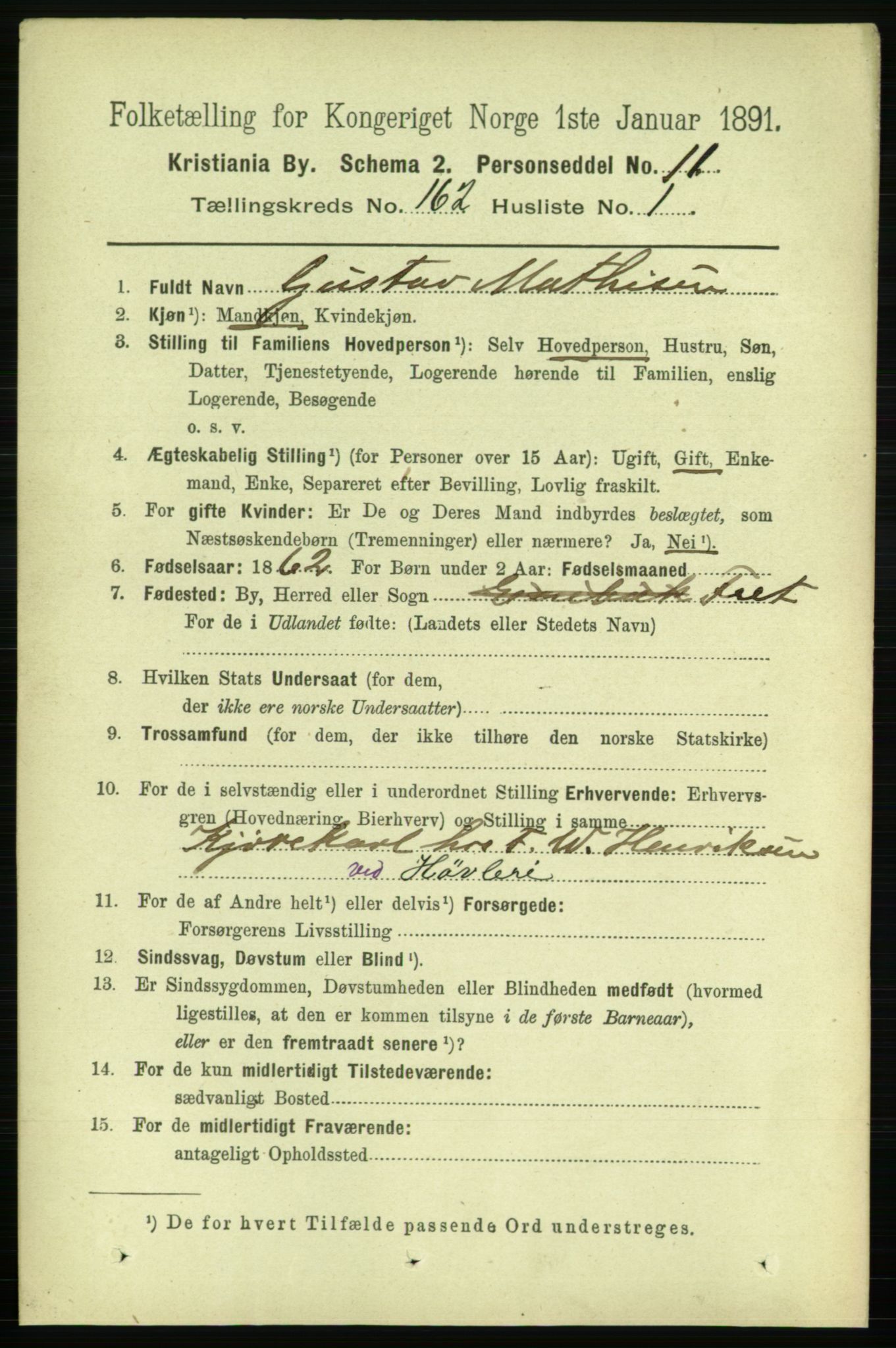 RA, 1891 census for 0301 Kristiania, 1891, p. 92590